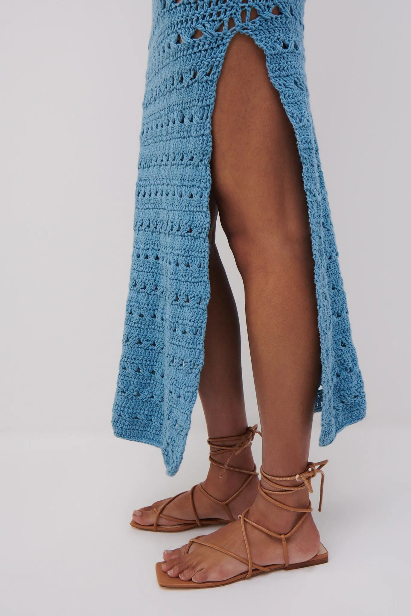 JS x Elexiay Crochet Dress sold by Simkhai product image thumbnail 4