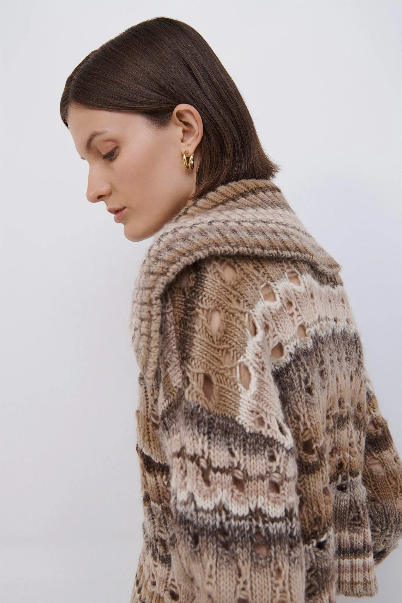 Jenna Space Dye Pullover sold by Simkhai product image thumbnail 4