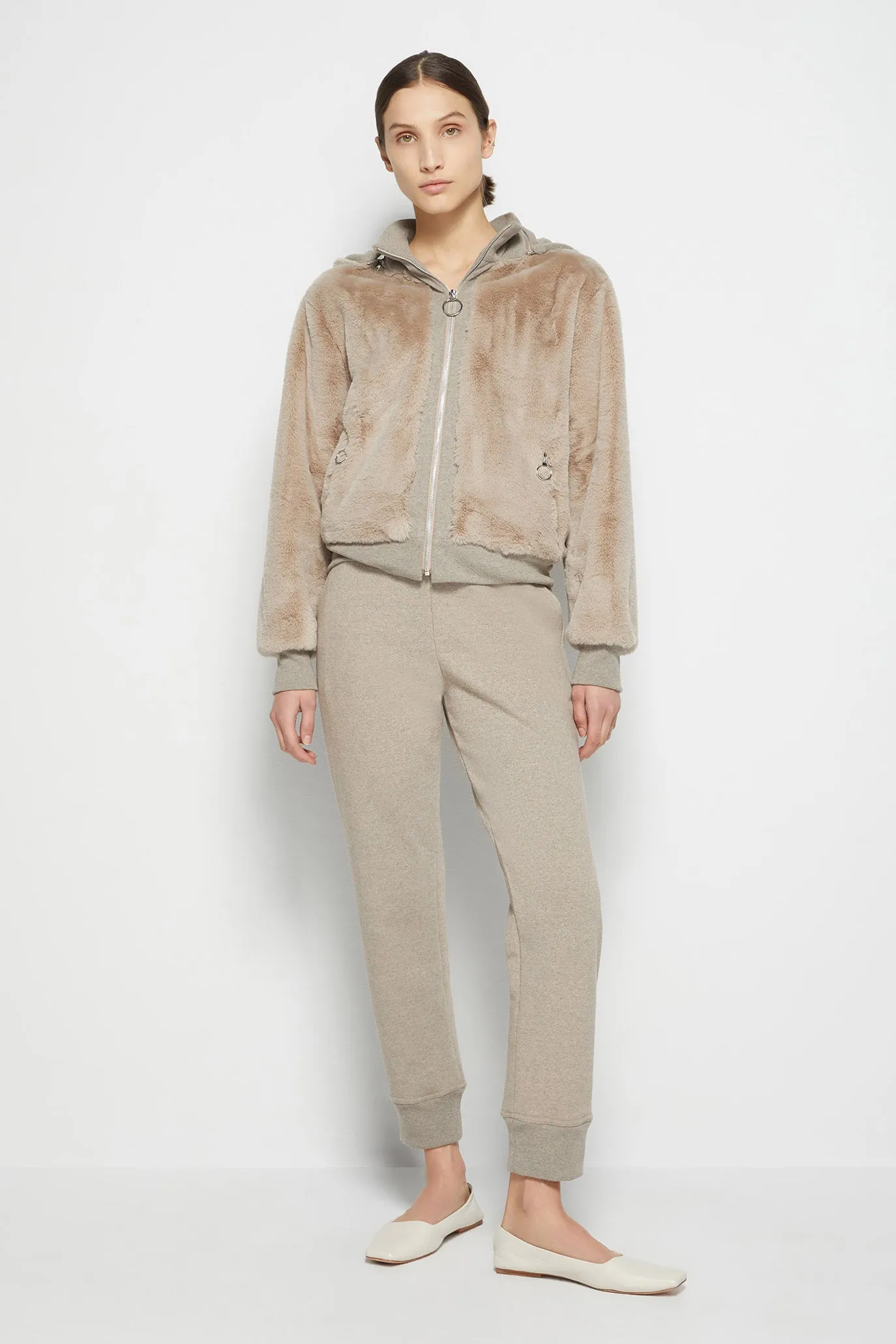 Ryleigh Recycled Faux-Fur Jacket sold by Simkhai product image thumbnail 3