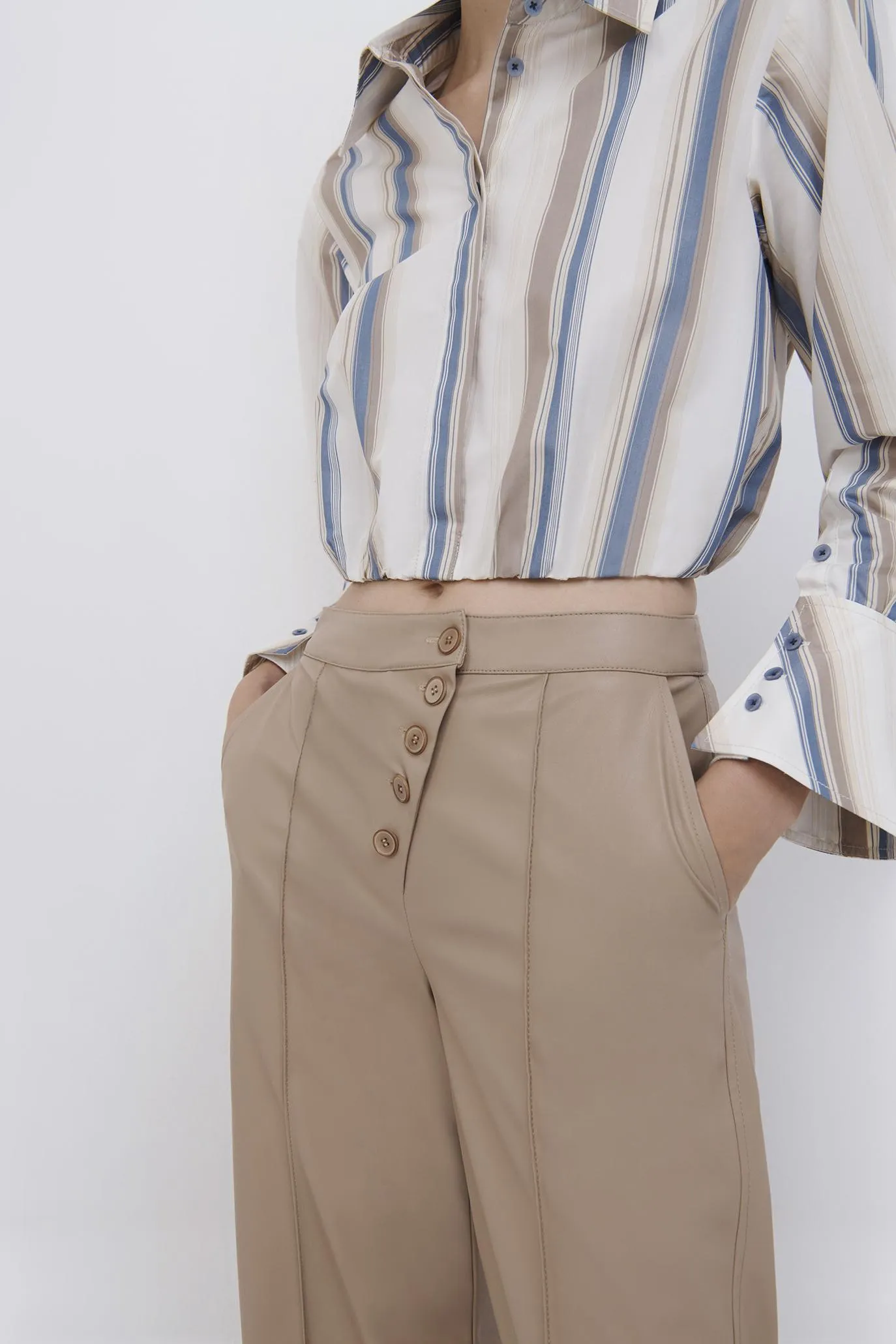 Lynda Vegan Leather Pant sold by Simkhai product image thumbnail 3