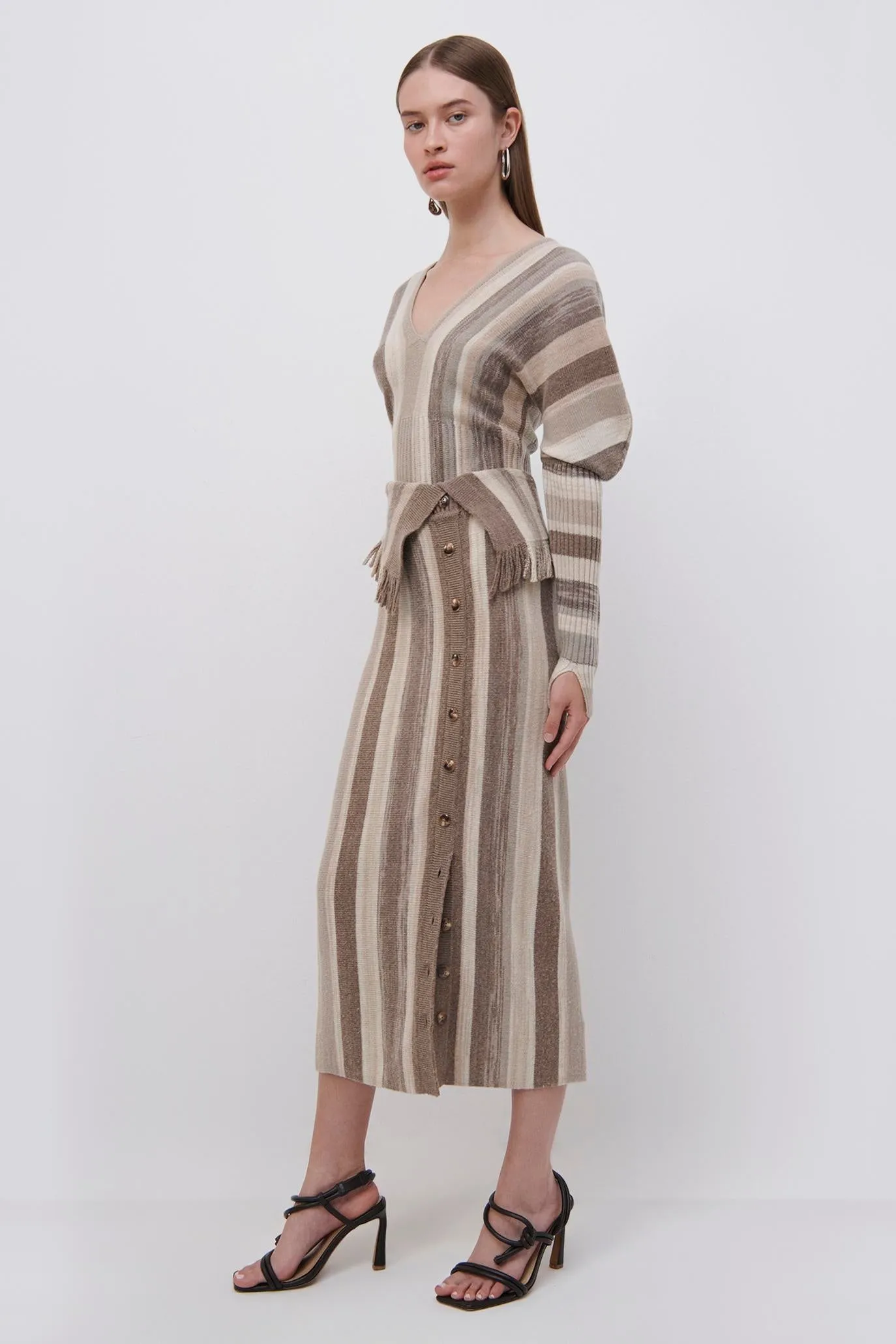 Jasmina Striped Wool Top sold by Simkhai product image thumbnail 5
