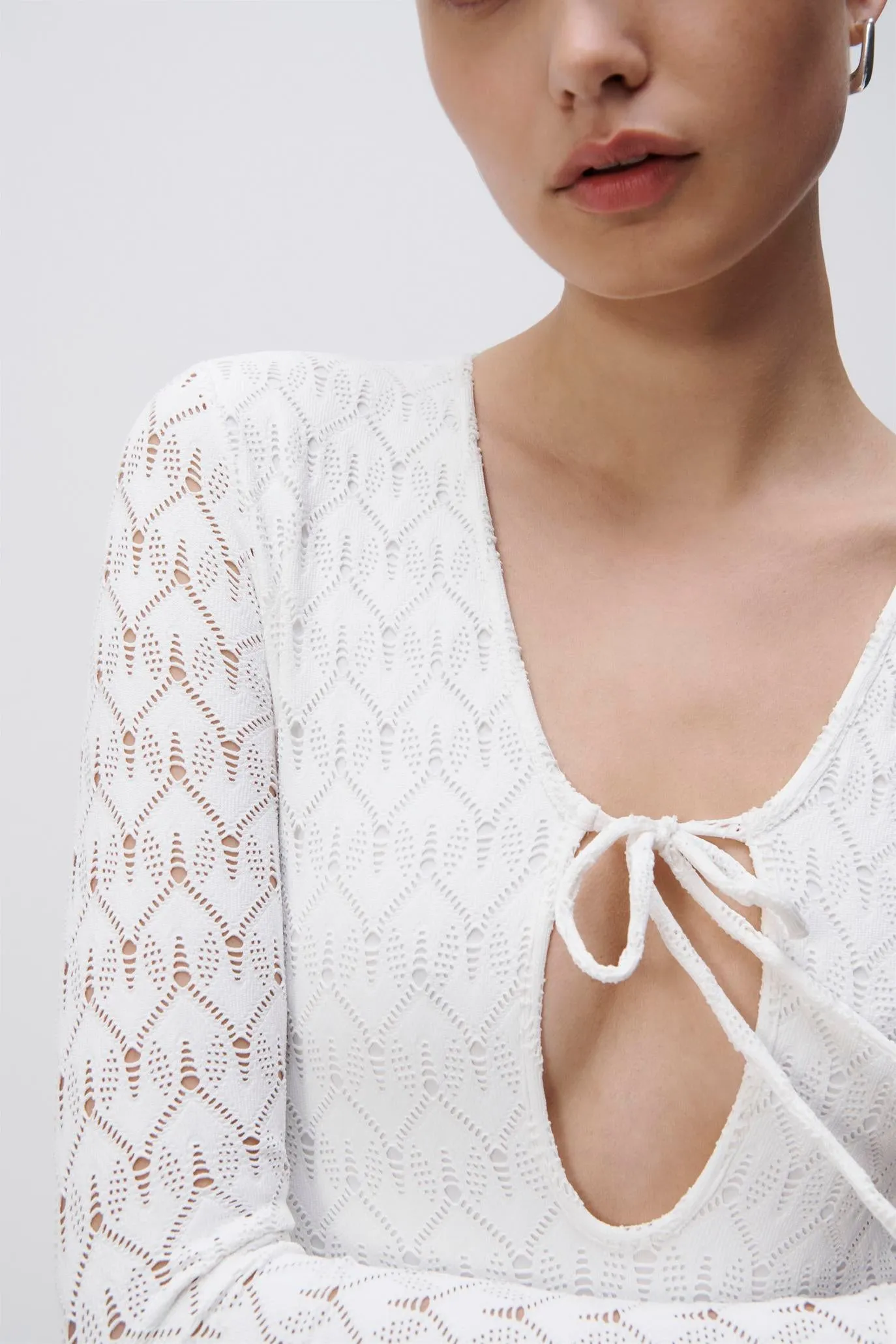 Birdie Crochet Lace Swim One Piece sold by Simkhai product image thumbnail 2