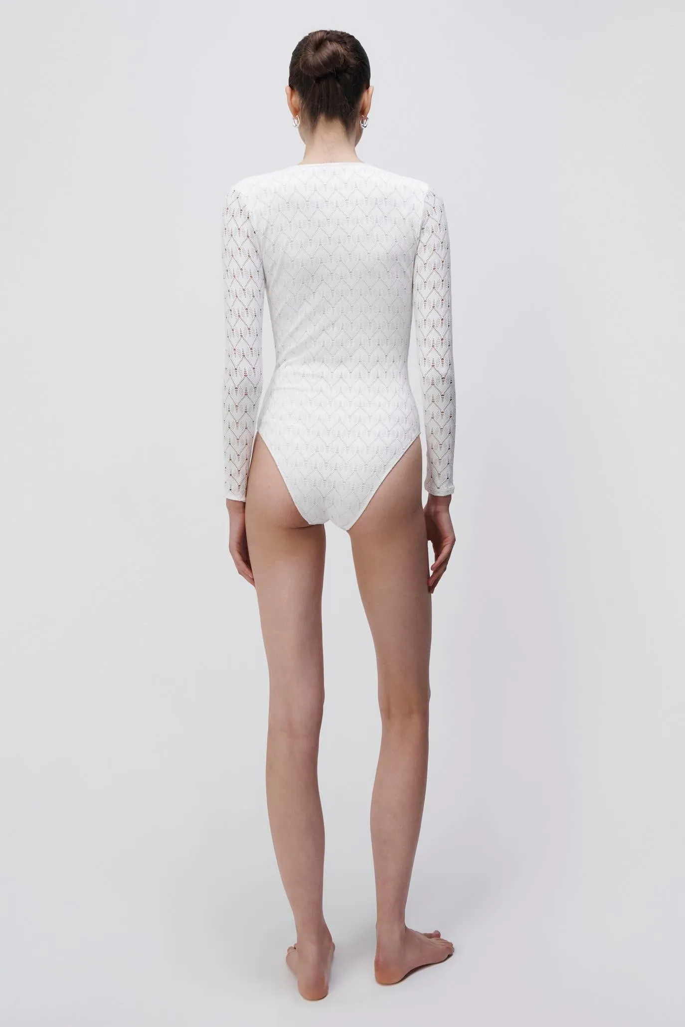 Birdie Crochet Lace Swim One Piece sold by Simkhai product image thumbnail 5