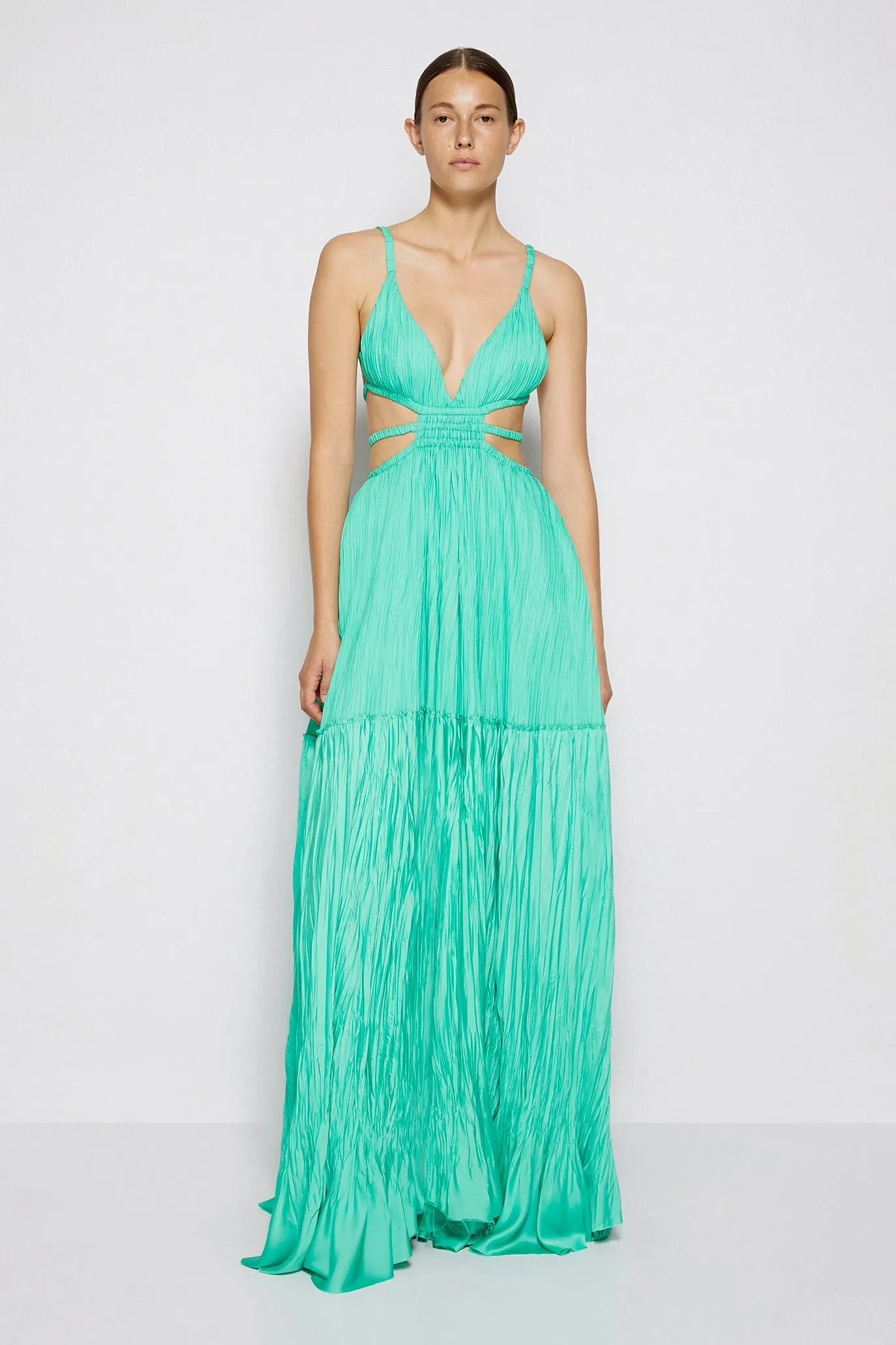 Liz Pleated Gown sold by Simkhai