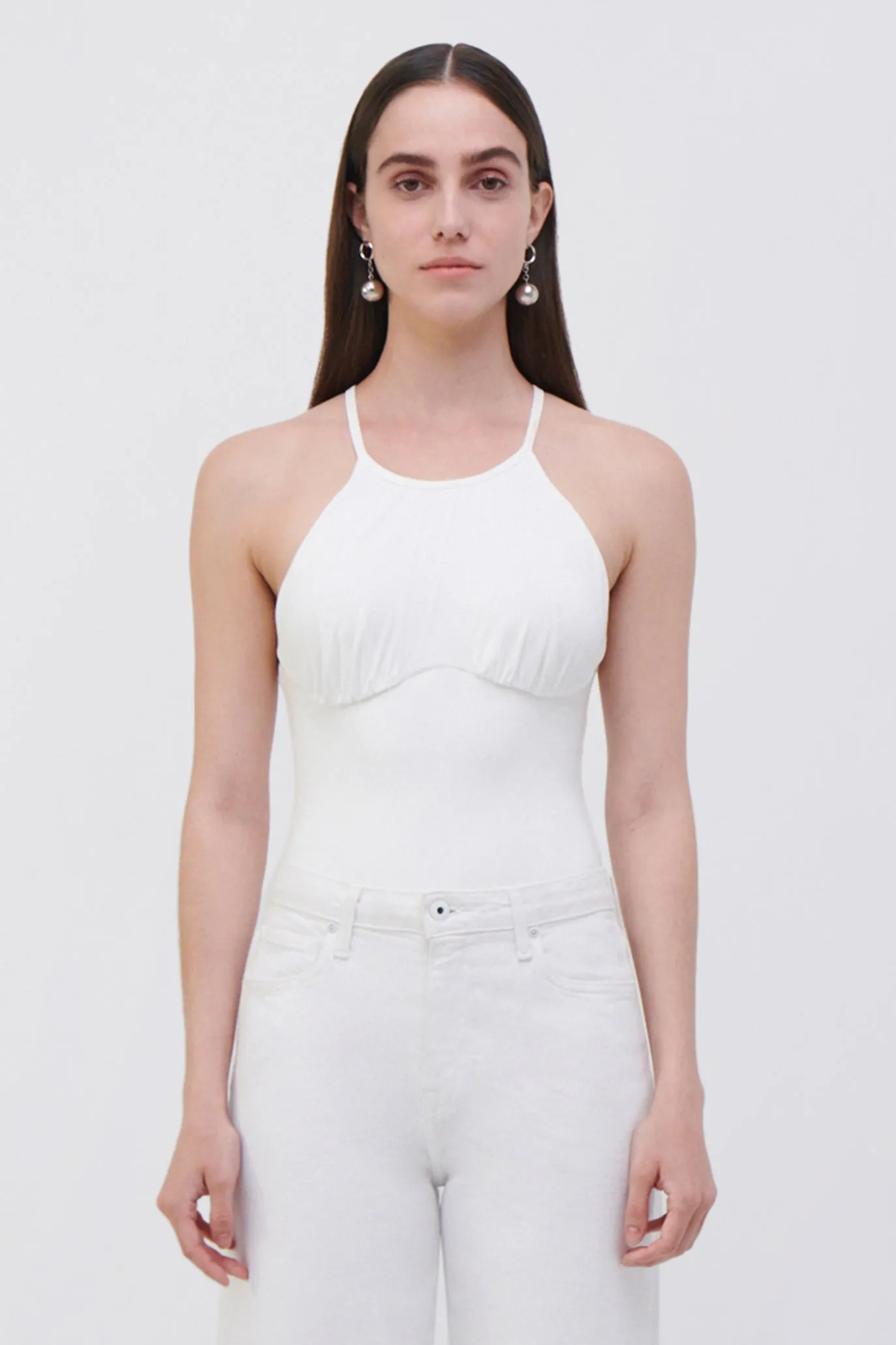 Elara Ruched Bodysuit sold by Simkhai product image thumbnail 2