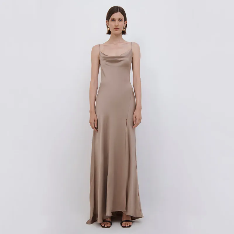 Finley Satin Slip Gown sold by Simkhai