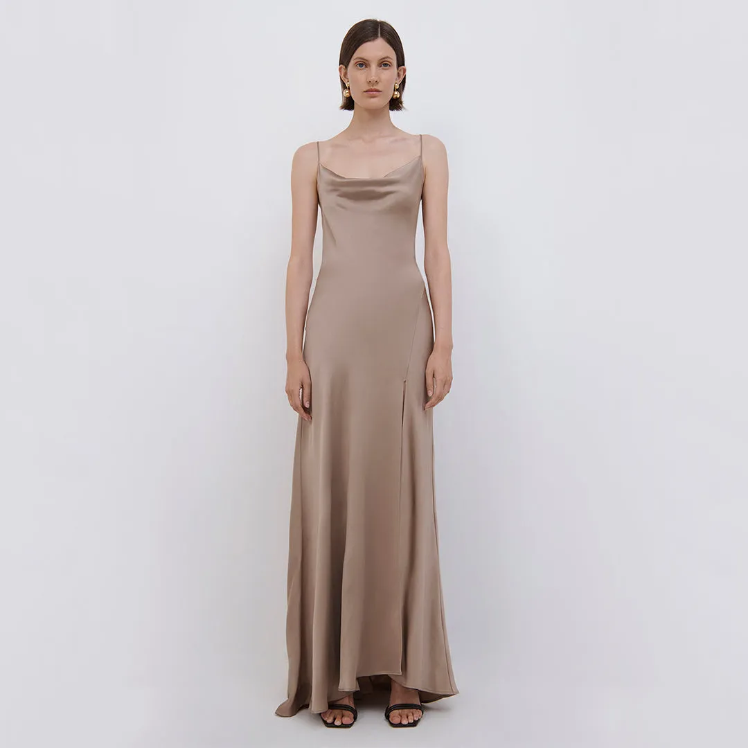 Finley Satin Slip Gown sold by Simkhai