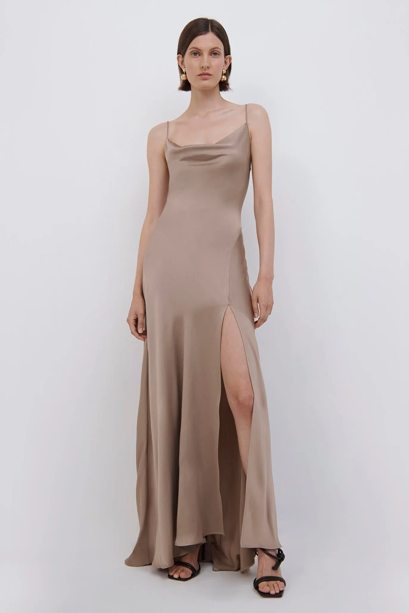 Finley Satin Slip Gown sold by Simkhai product image thumbnail 4