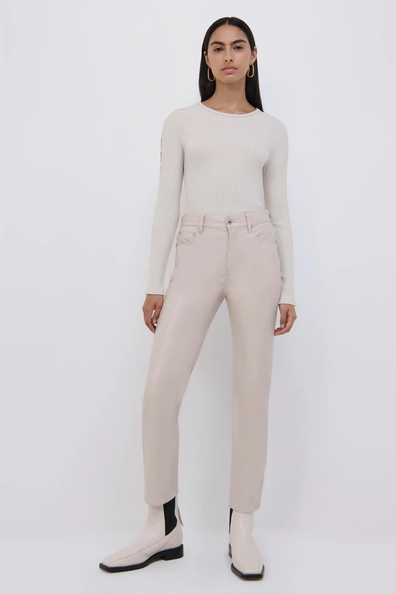 River Vegan Leather Pant sold by Simkhai product image thumbnail 2