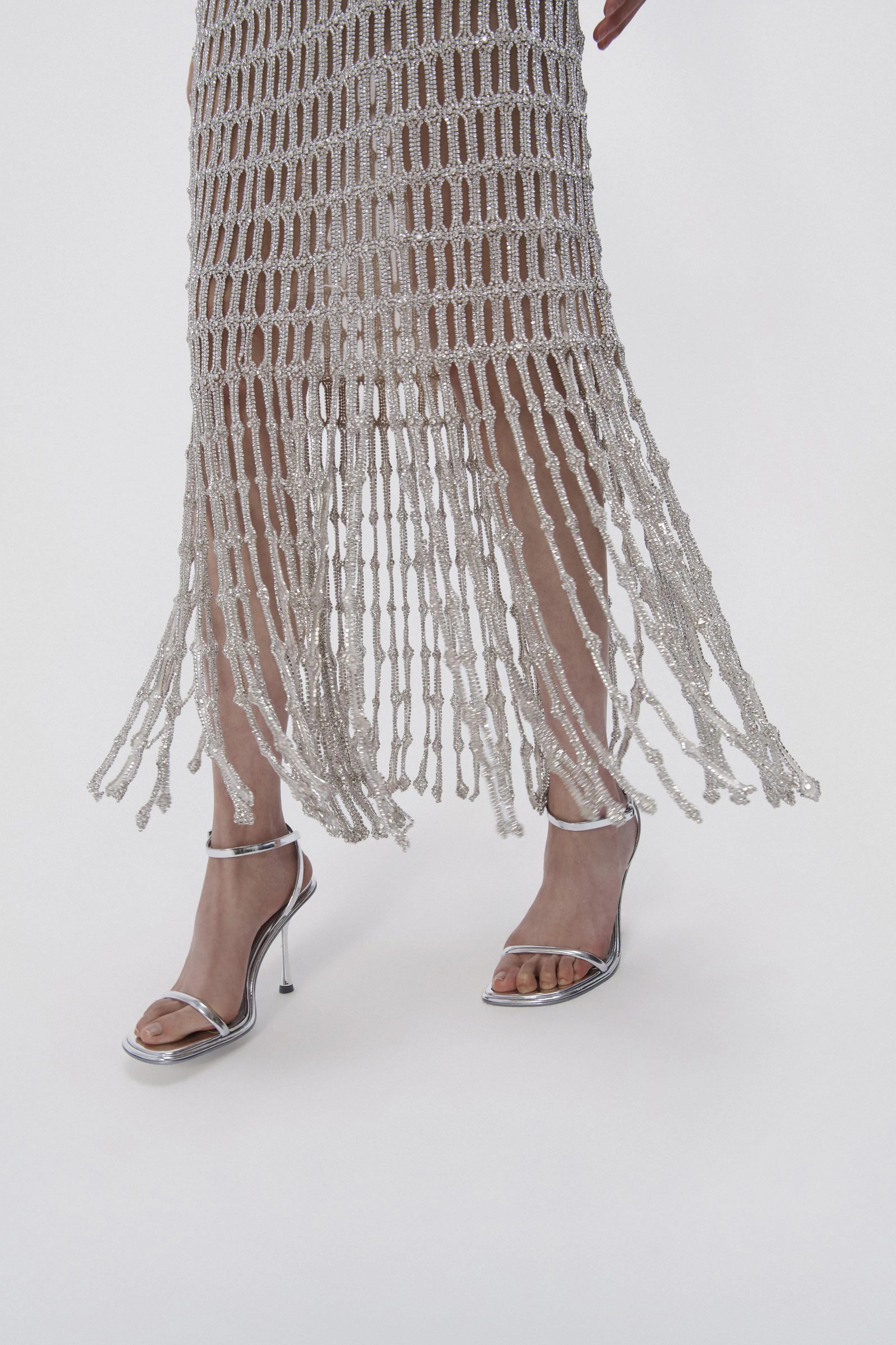 Baikal Crystal Mesh Dress sold by Simkhai product image thumbnail 5