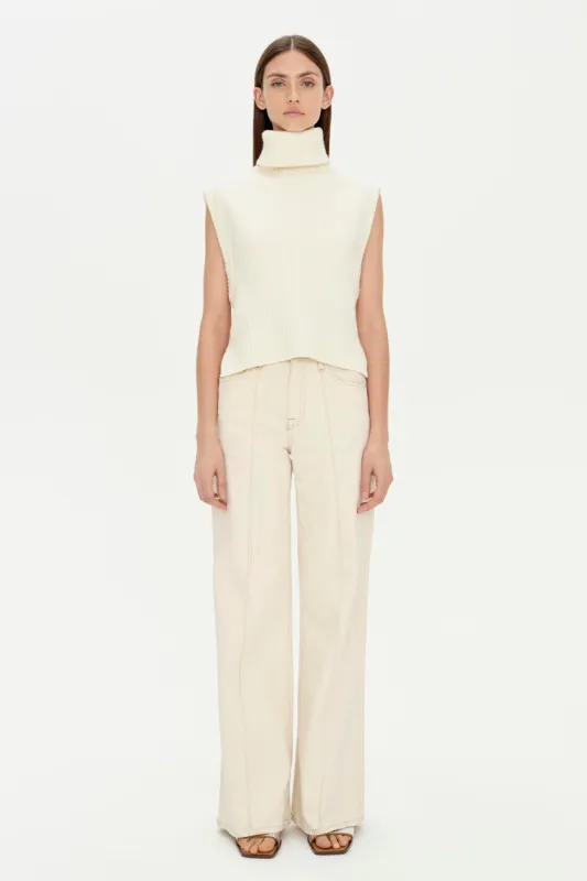 Maple Turtleneck Top made by Simkhai