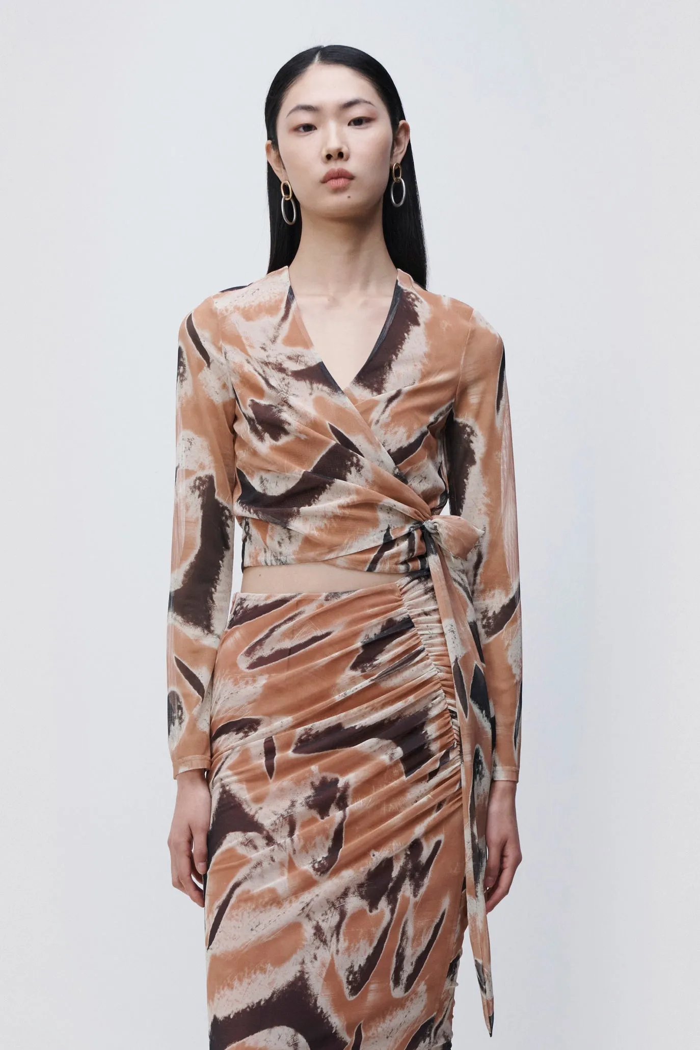 Tobias Printed Mesh Top sold by Simkhai product image thumbnail 4