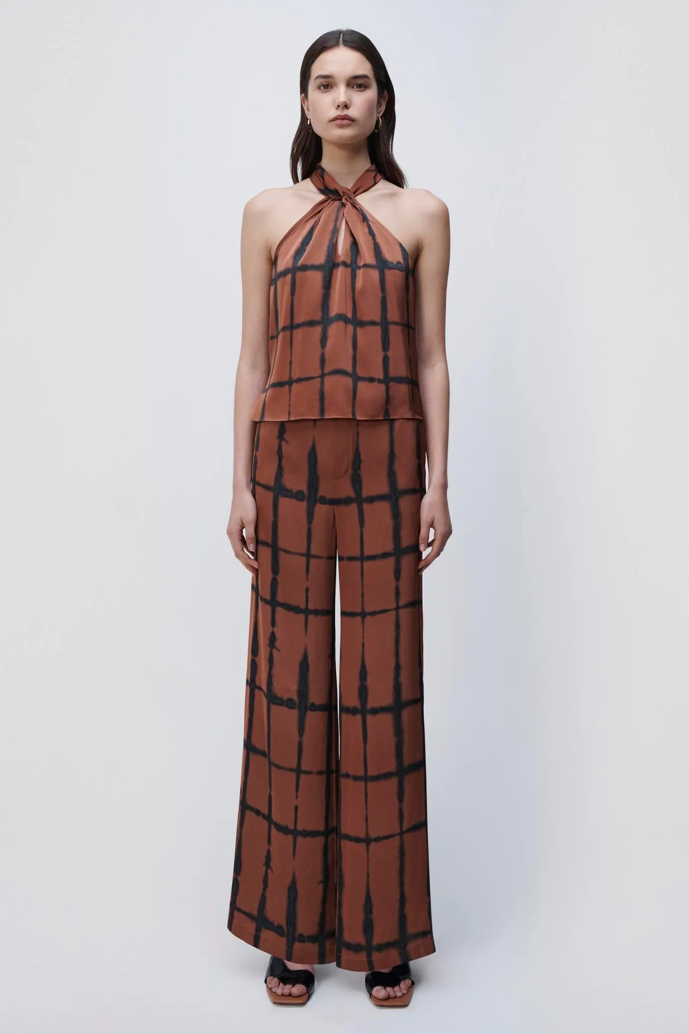 Joey Shibori Print Charmeuse Pants sold by Simkhai product image thumbnail 5