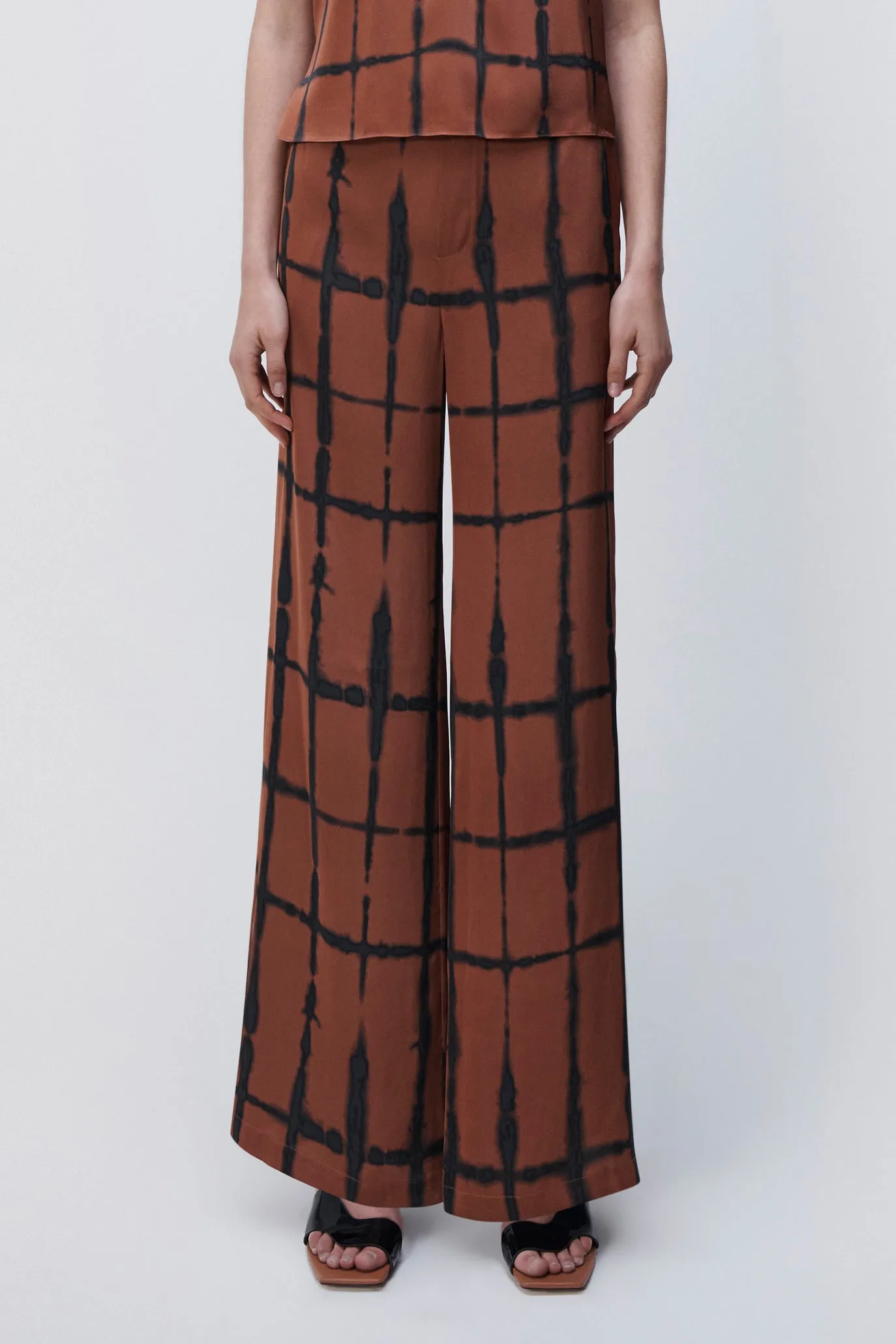 Joey Shibori Print Charmeuse Pants sold by Simkhai product image thumbnail 3