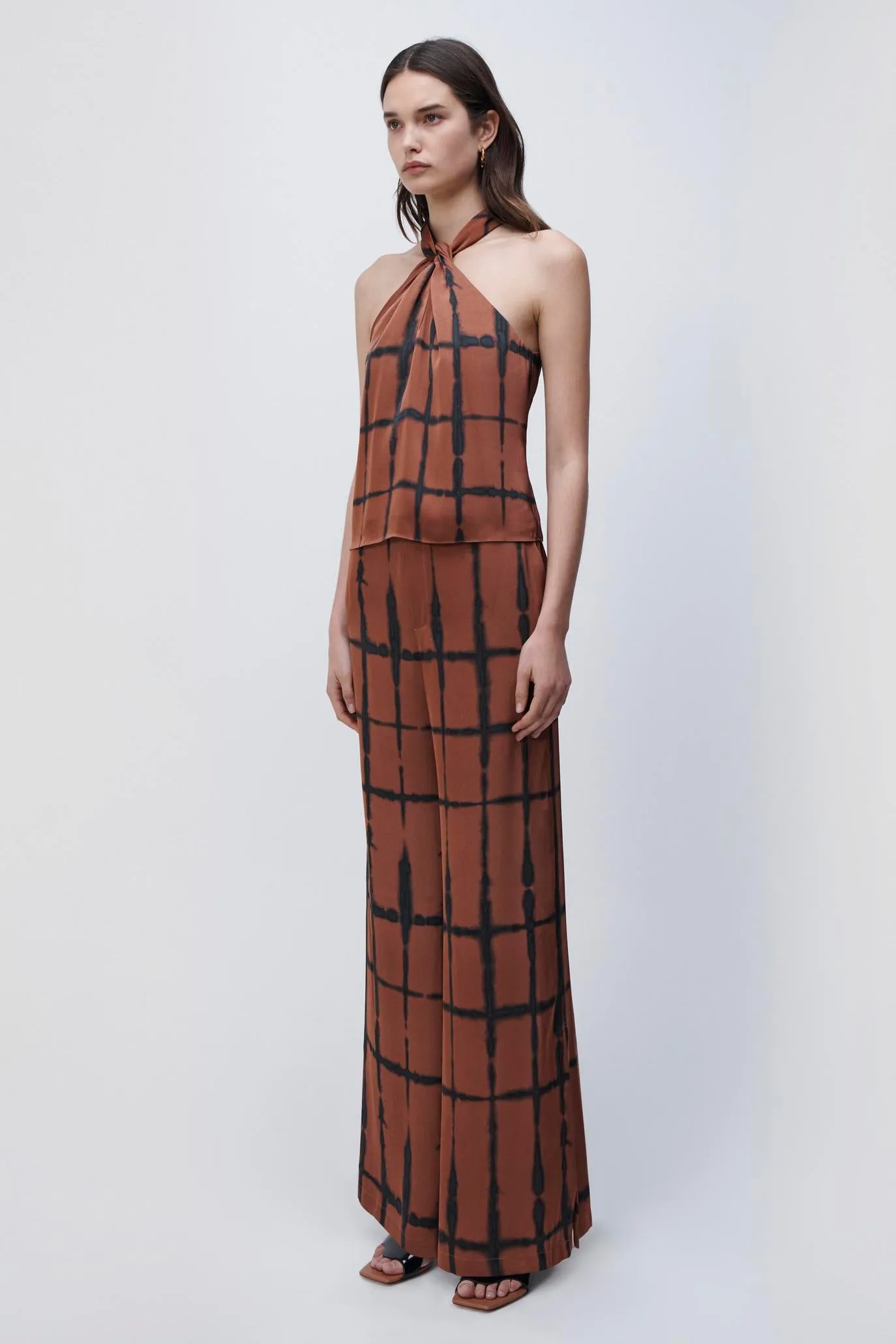 Joey Shibori Print Charmeuse Pants sold by Simkhai product image thumbnail 4