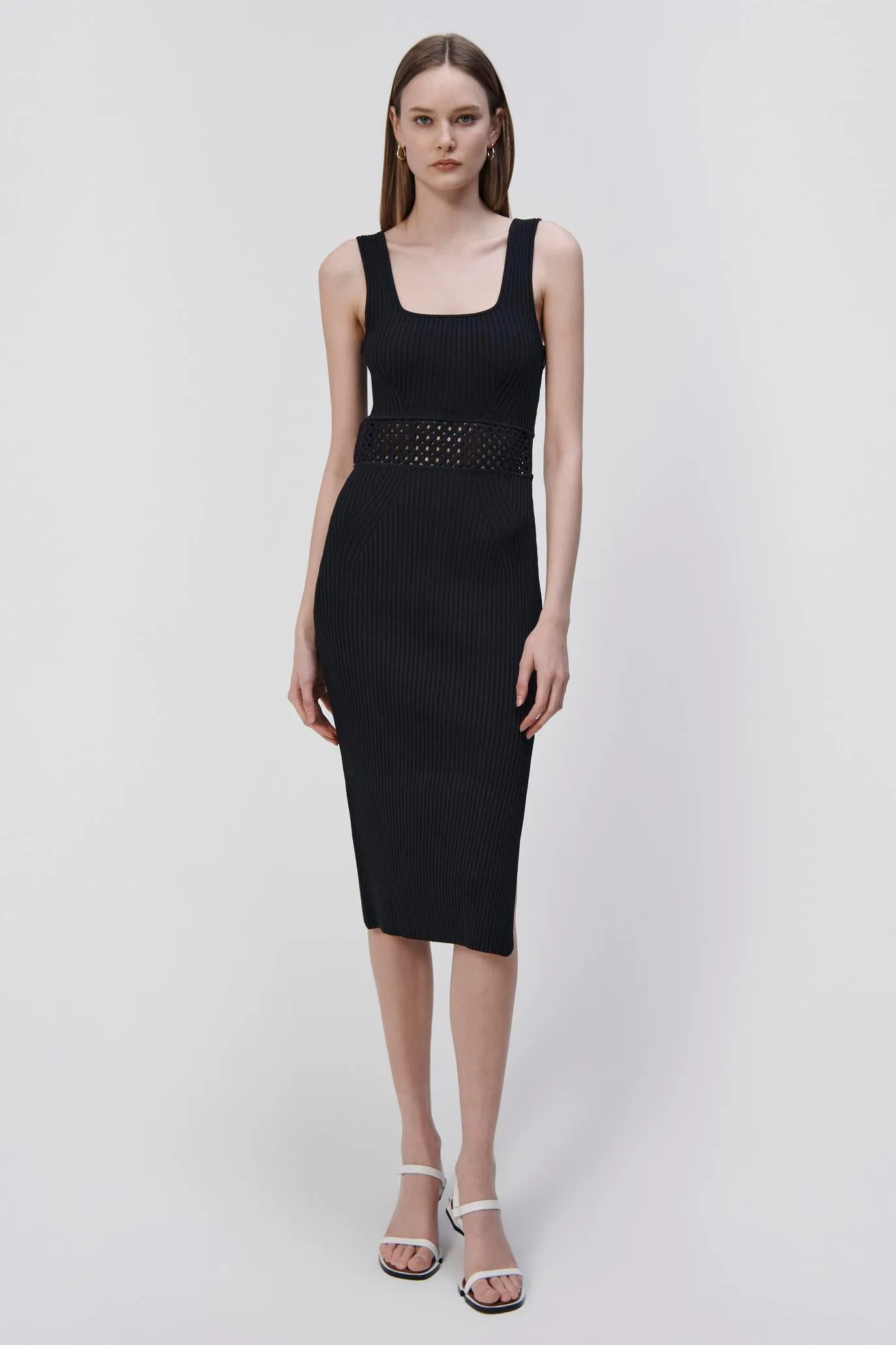 Loren Crochet Ring Midi Dress sold by Simkhai product image thumbnail 2