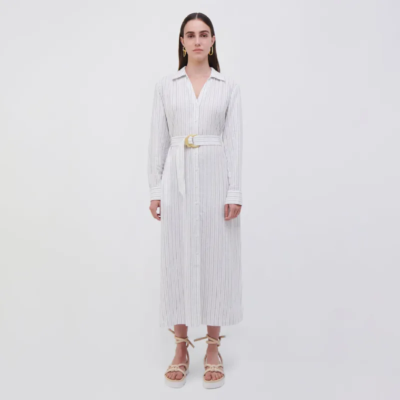Tallulah Striped Shirt Dress sold by Simkhai
