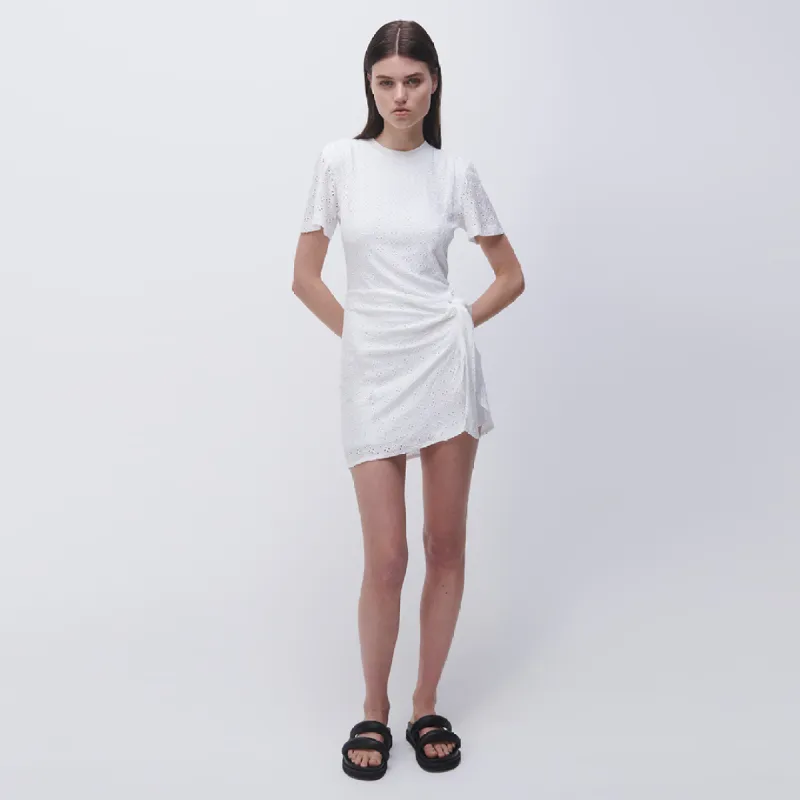 Evalina Broderie Anglaise Dress made by Simkhai