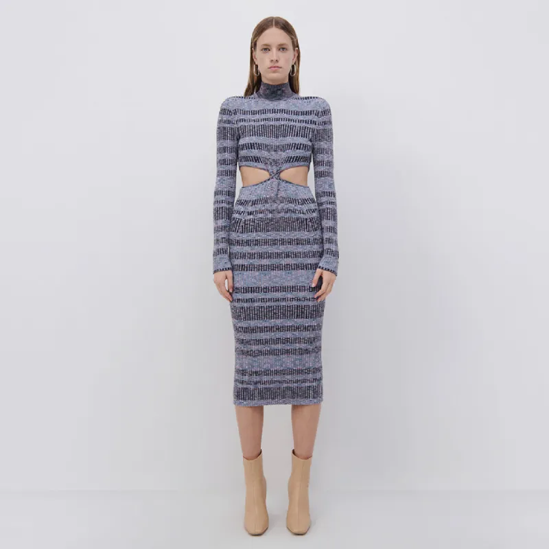 Fable Space Dye Midi Dress made by Simkhai