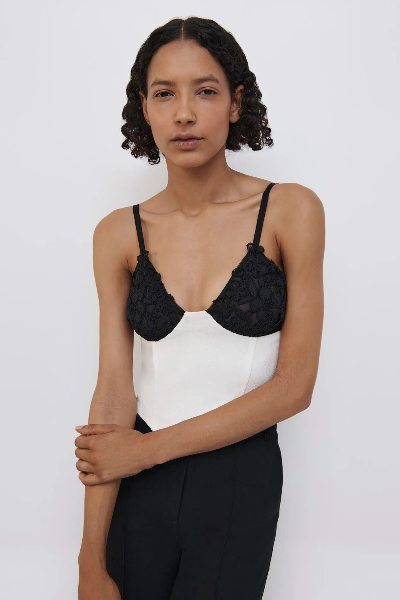 Alaina Patchwork Lace Top sold by Simkhai product image thumbnail 3