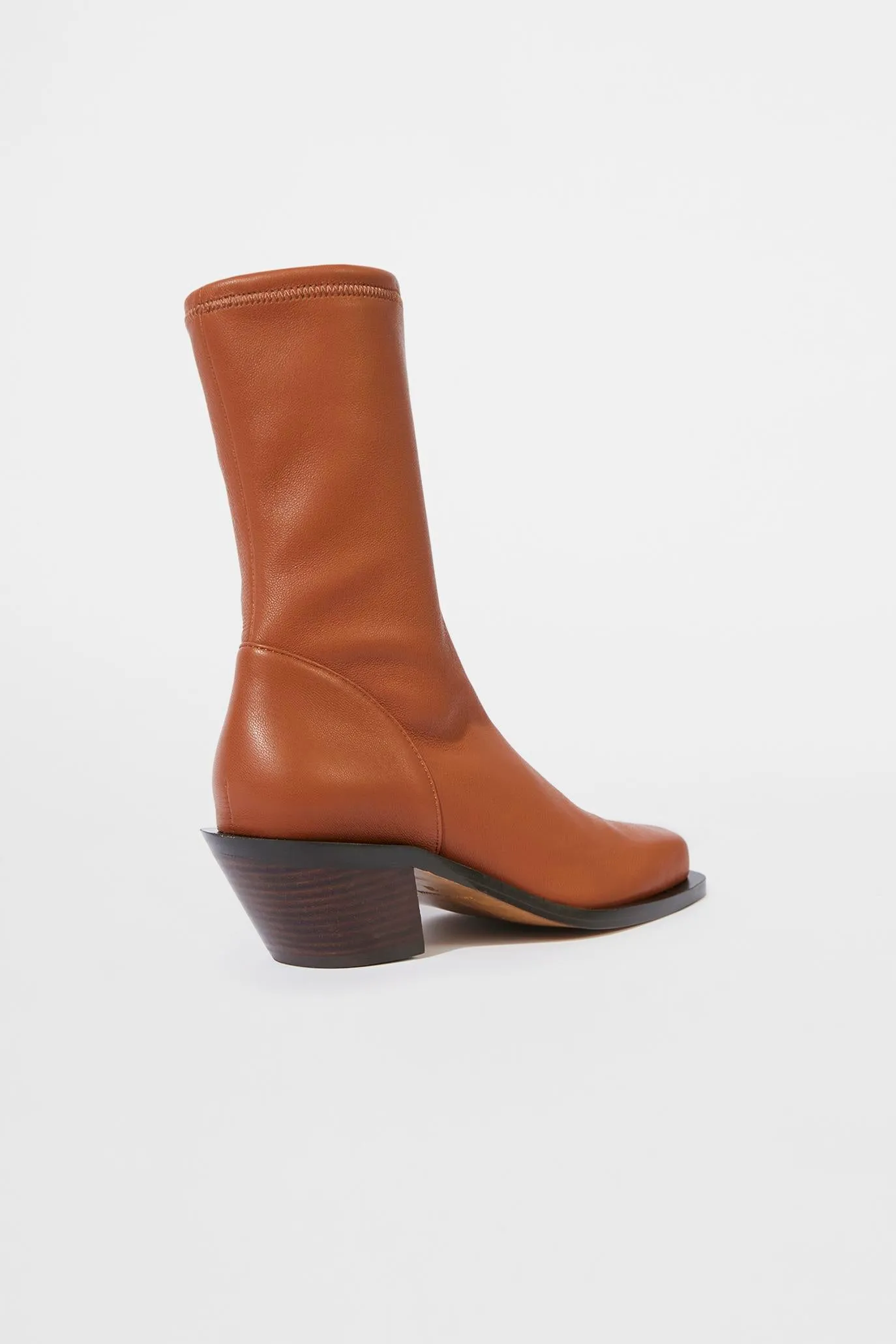 Livvy Vegan Leather Heeled Boots sold by Simkhai product image thumbnail 4