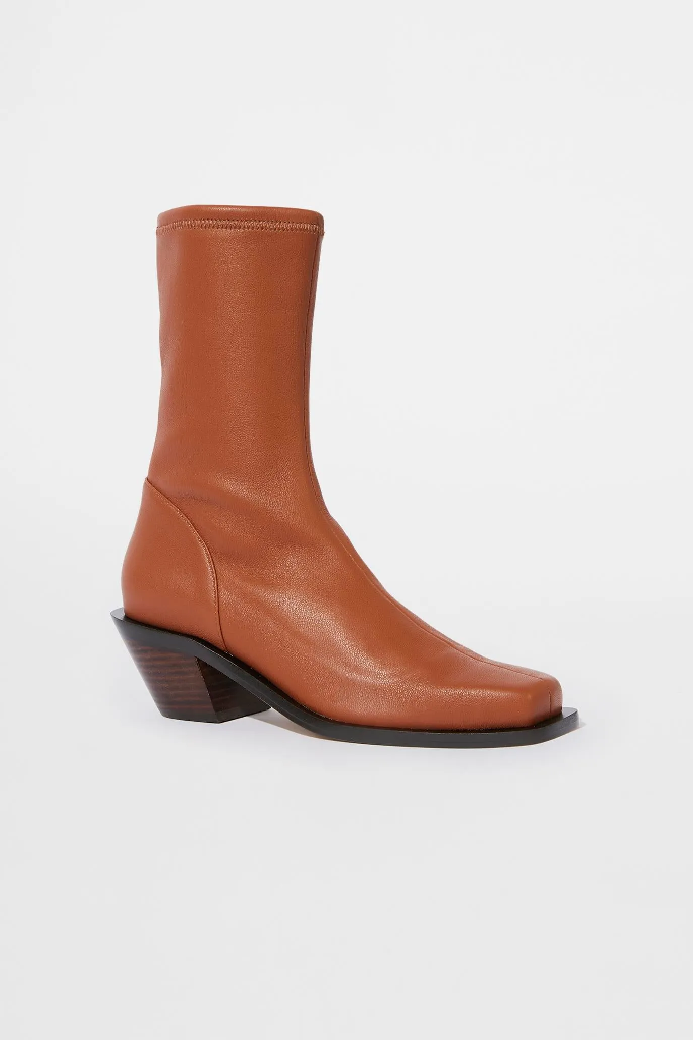Livvy Vegan Leather Heeled Boots sold by Simkhai product image thumbnail 2