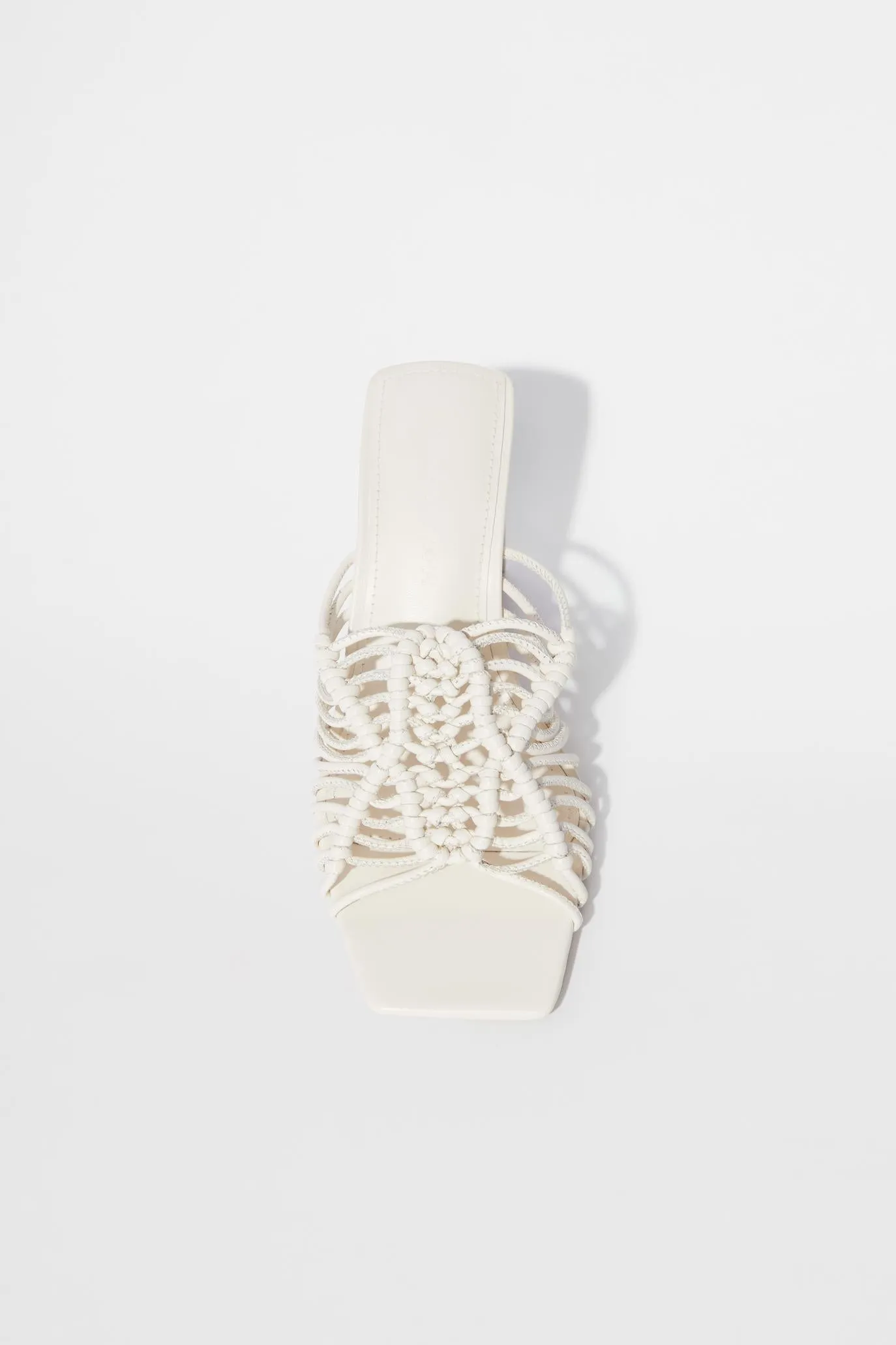 Audra Macrame Heeled Sandal sold by Simkhai product image thumbnail 4