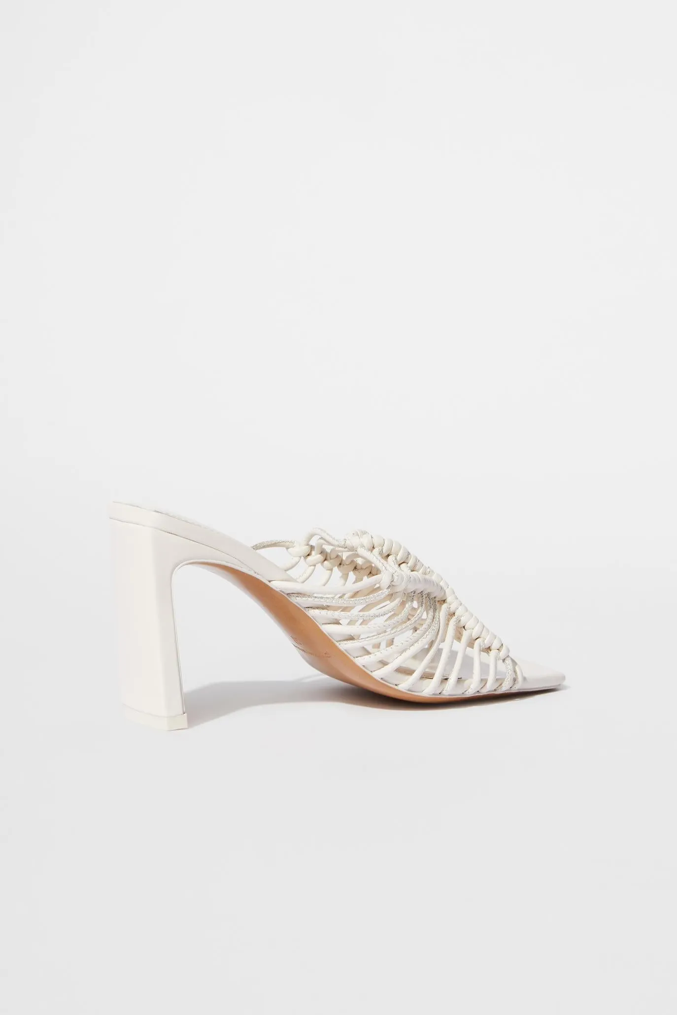 Audra Macrame Heeled Sandal sold by Simkhai product image thumbnail 3