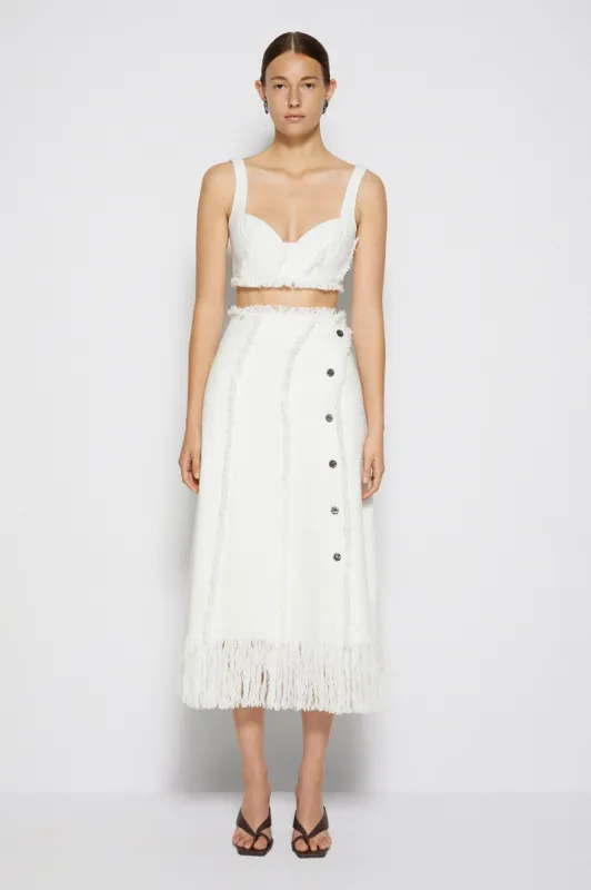 Suri Boucle Skirt made by Simkhai