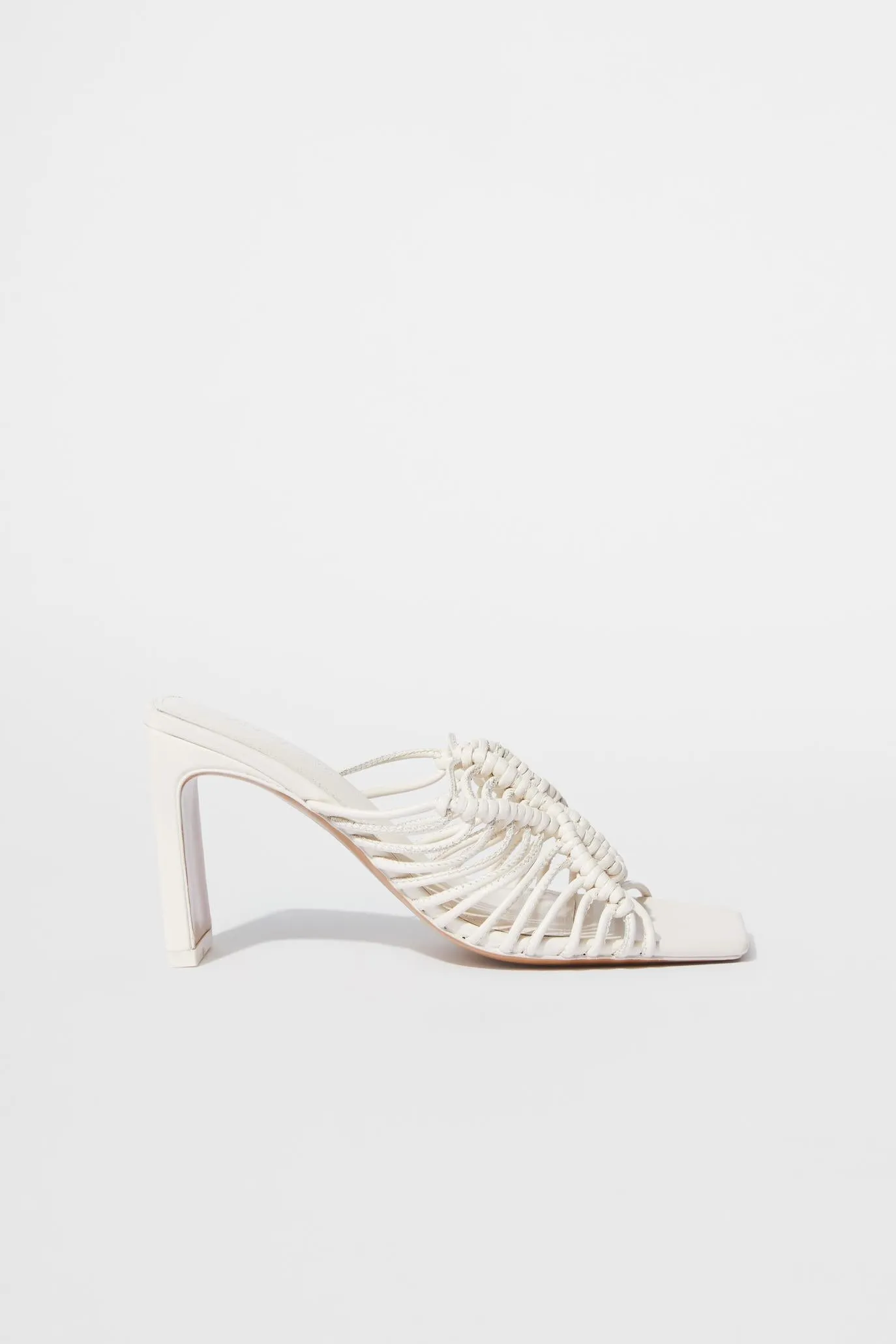 Audra Macrame Heeled Sandal sold by Simkhai product image thumbnail 2