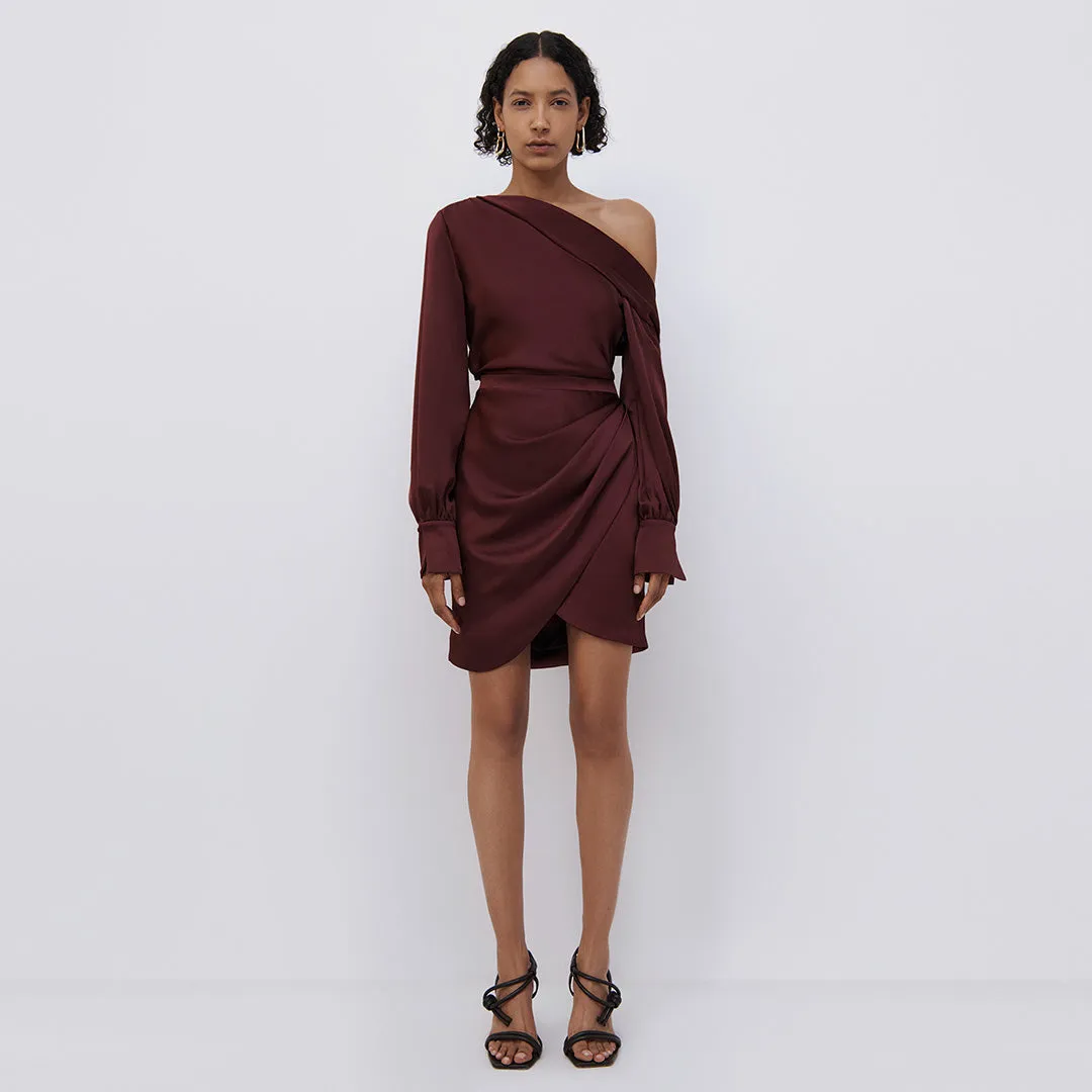 Cameron Satin Mini Dress sold by Simkhai