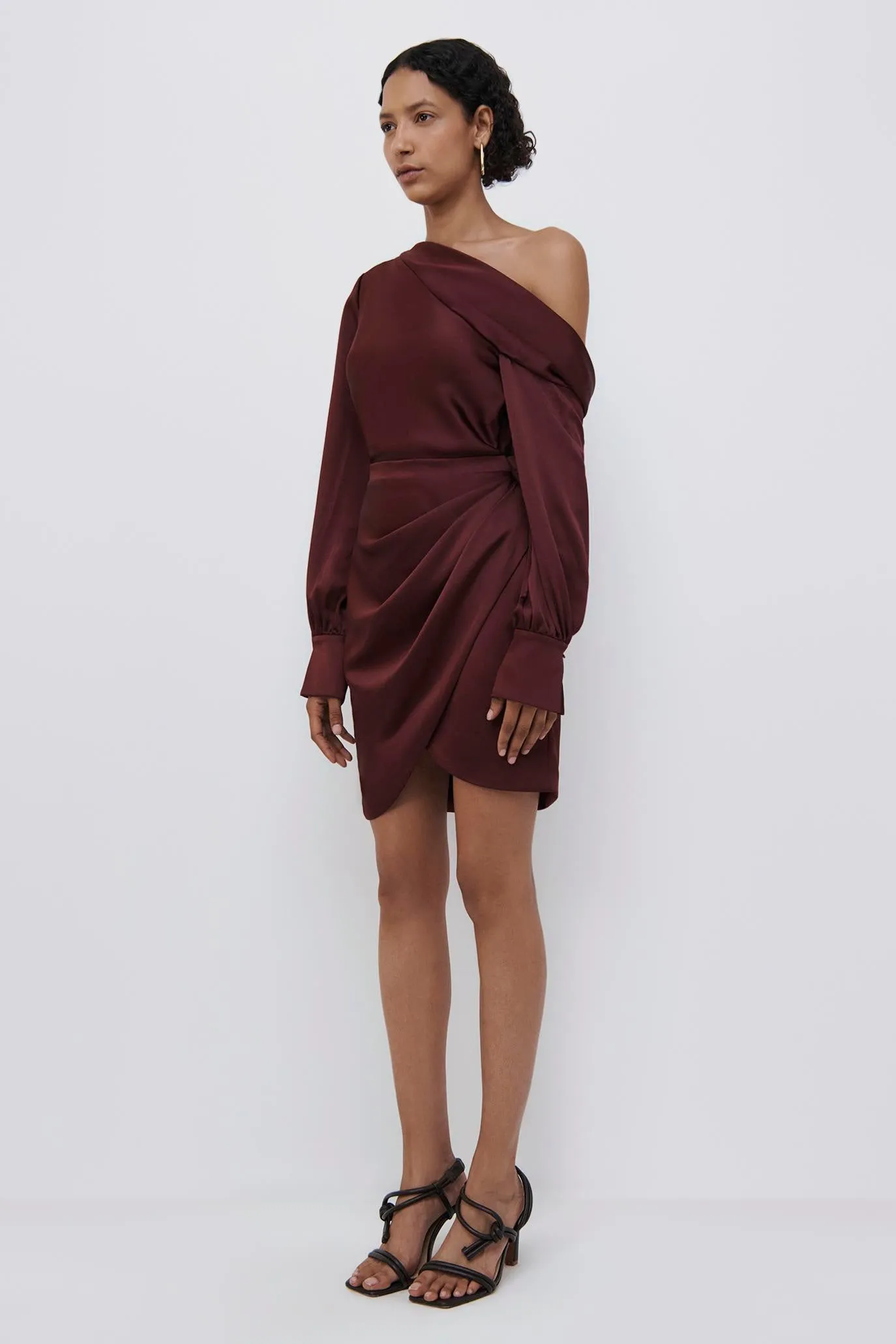 Cameron Satin Mini Dress sold by Simkhai product image thumbnail 4