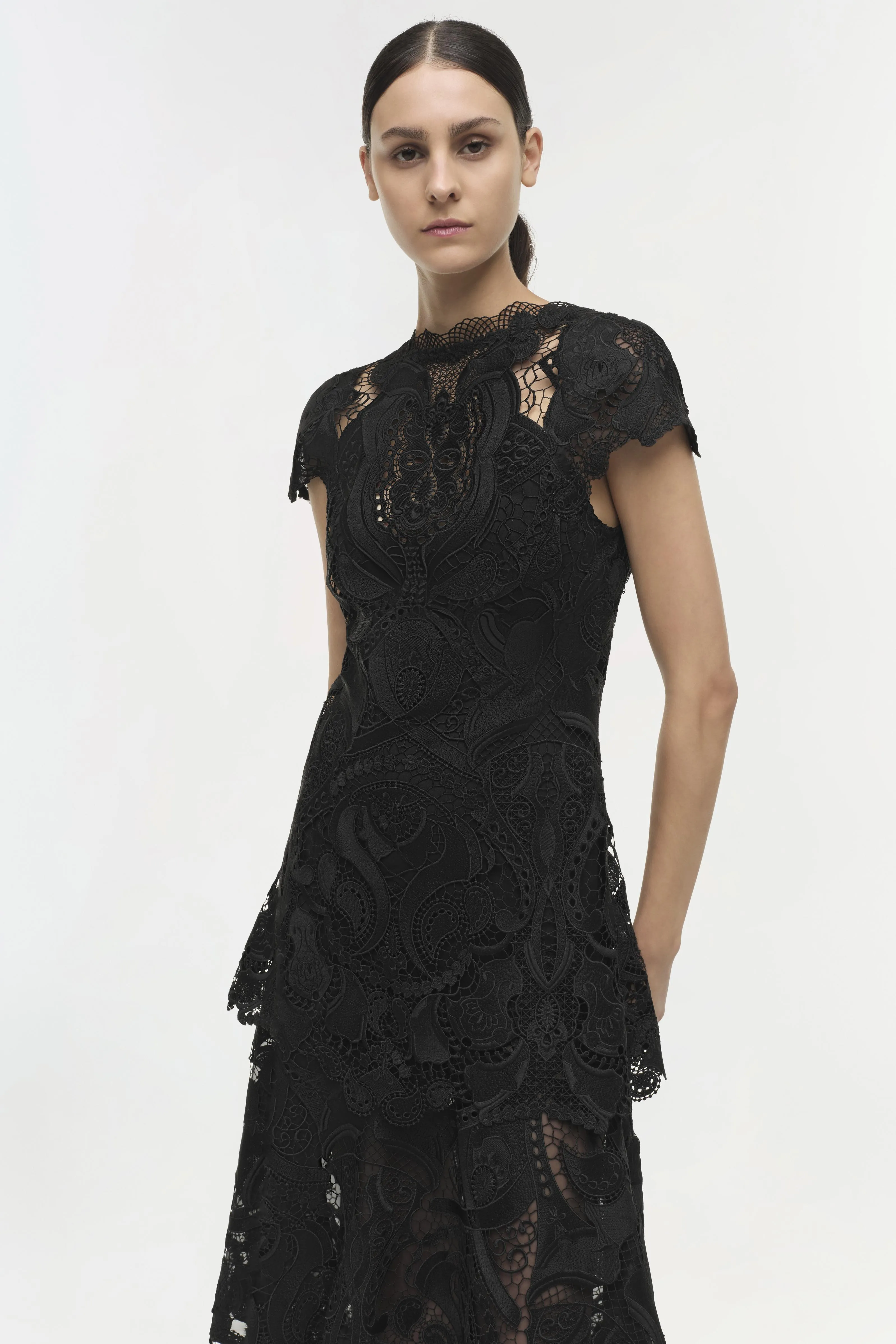Signature Laura Lace Dress sold by Simkhai product image thumbnail 4