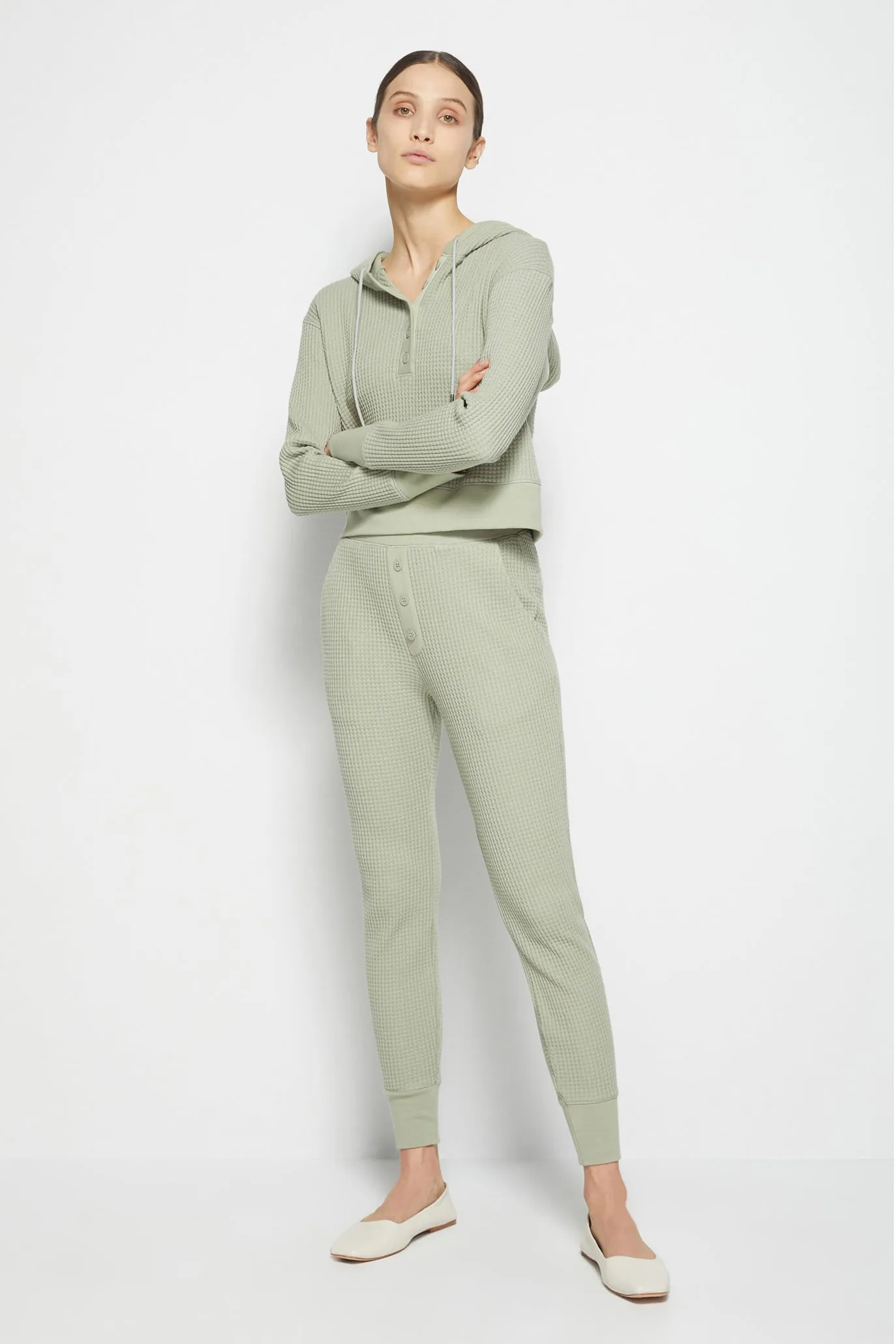 Savannah Waffle Jogger sold by Simkhai