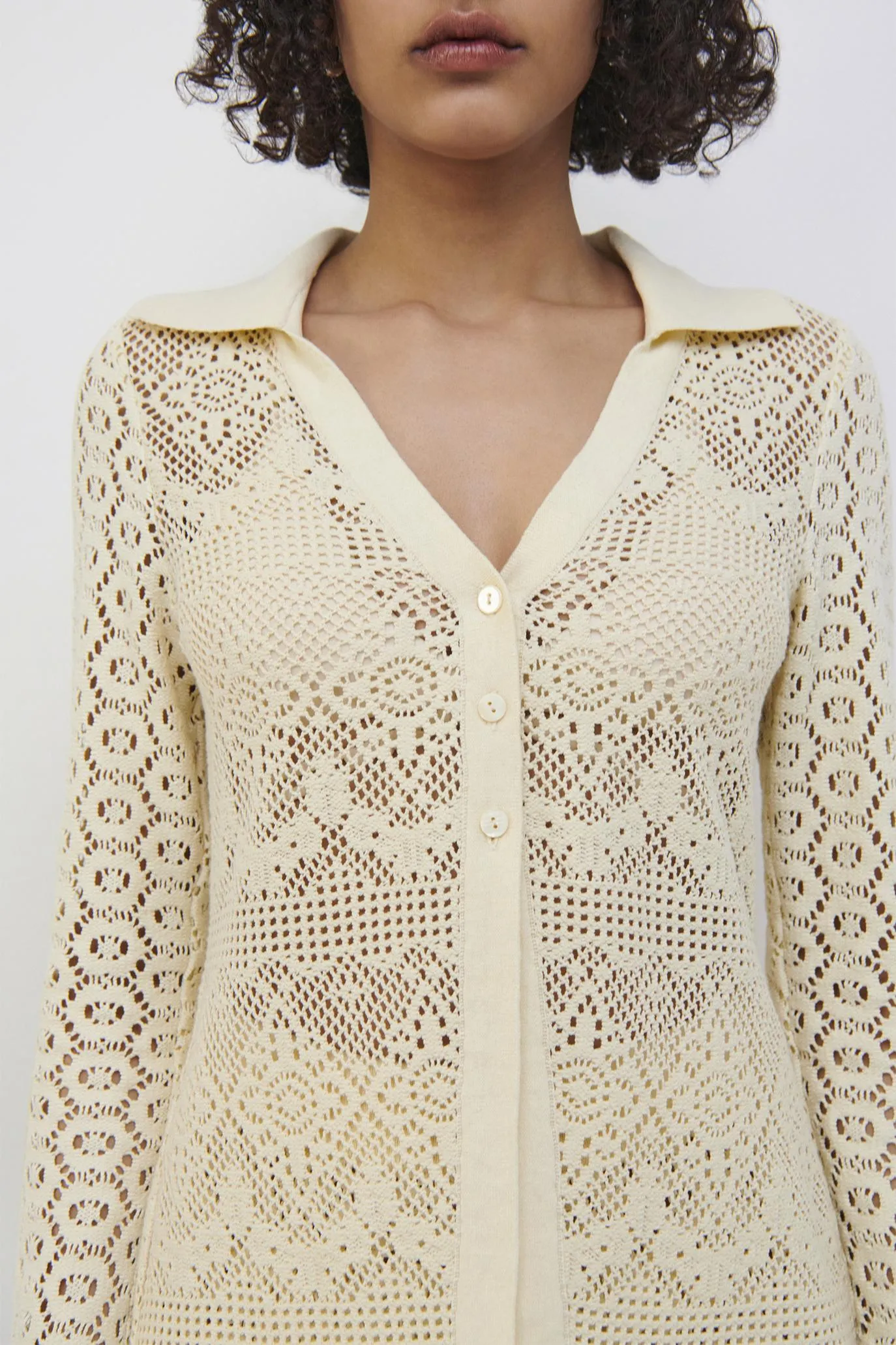 Paxton Crochet Coverup Cardigan sold by Simkhai product image thumbnail 4