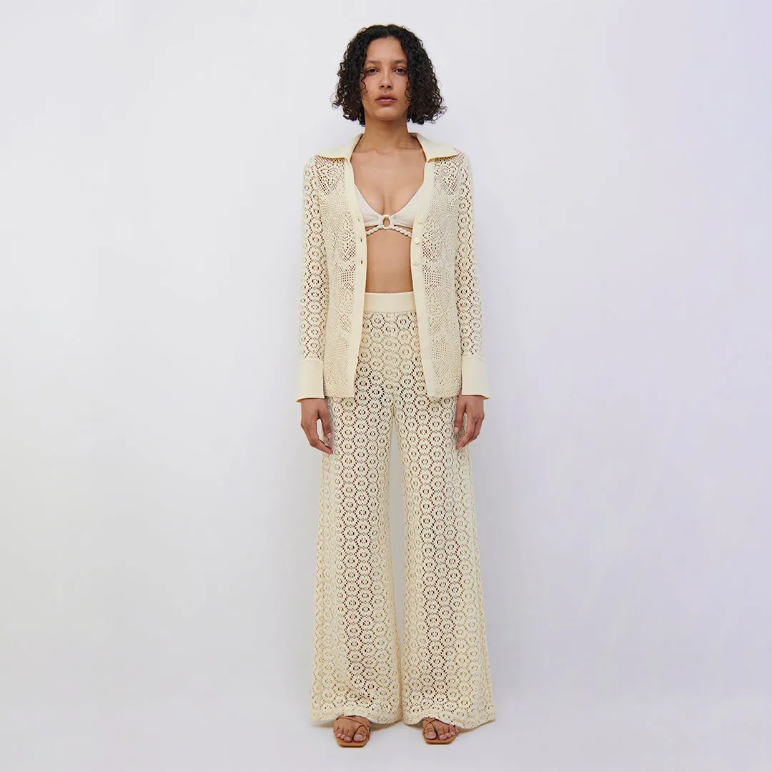 Paxton Crochet Coverup Cardigan sold by Simkhai