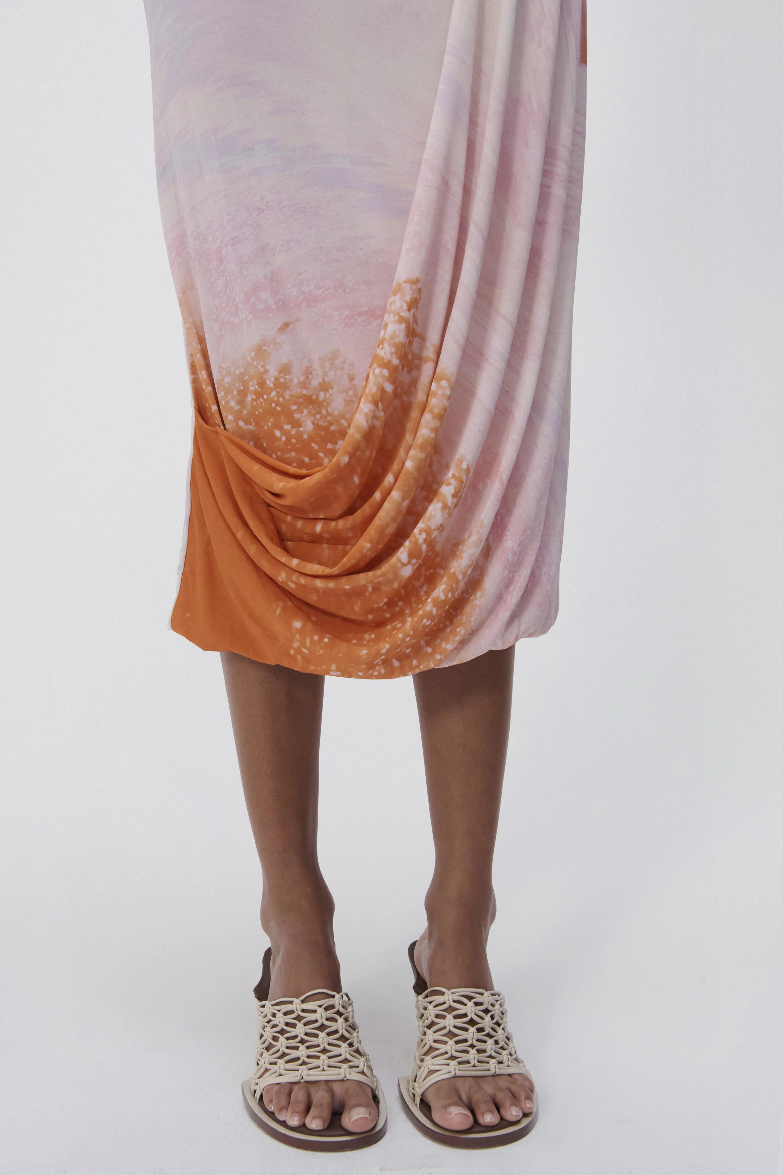 Havana Marble Print Midi Dress sold by Simkhai product image thumbnail 5