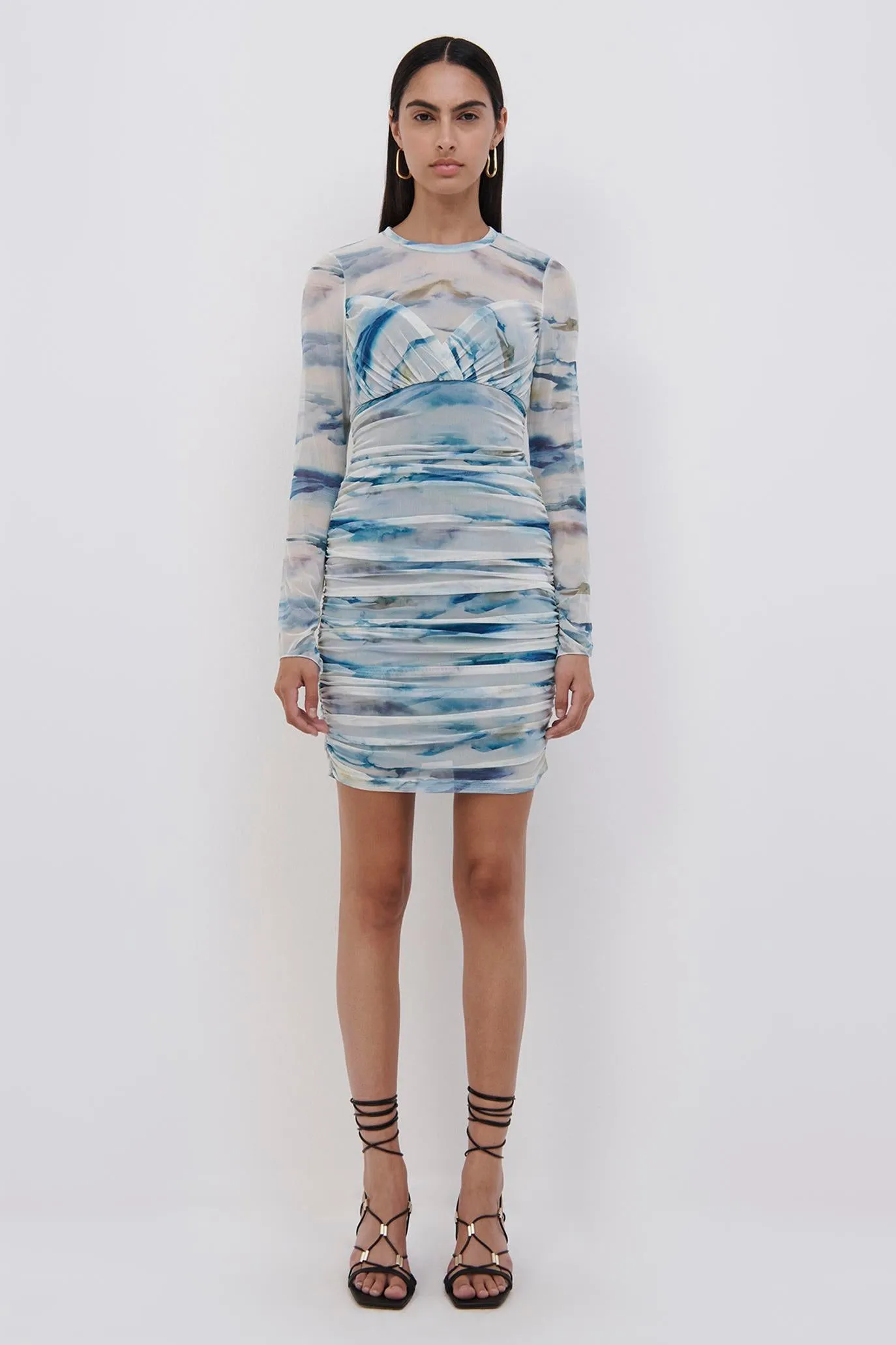 Nica Mesh Mini Dress sold by Simkhai product image thumbnail 4