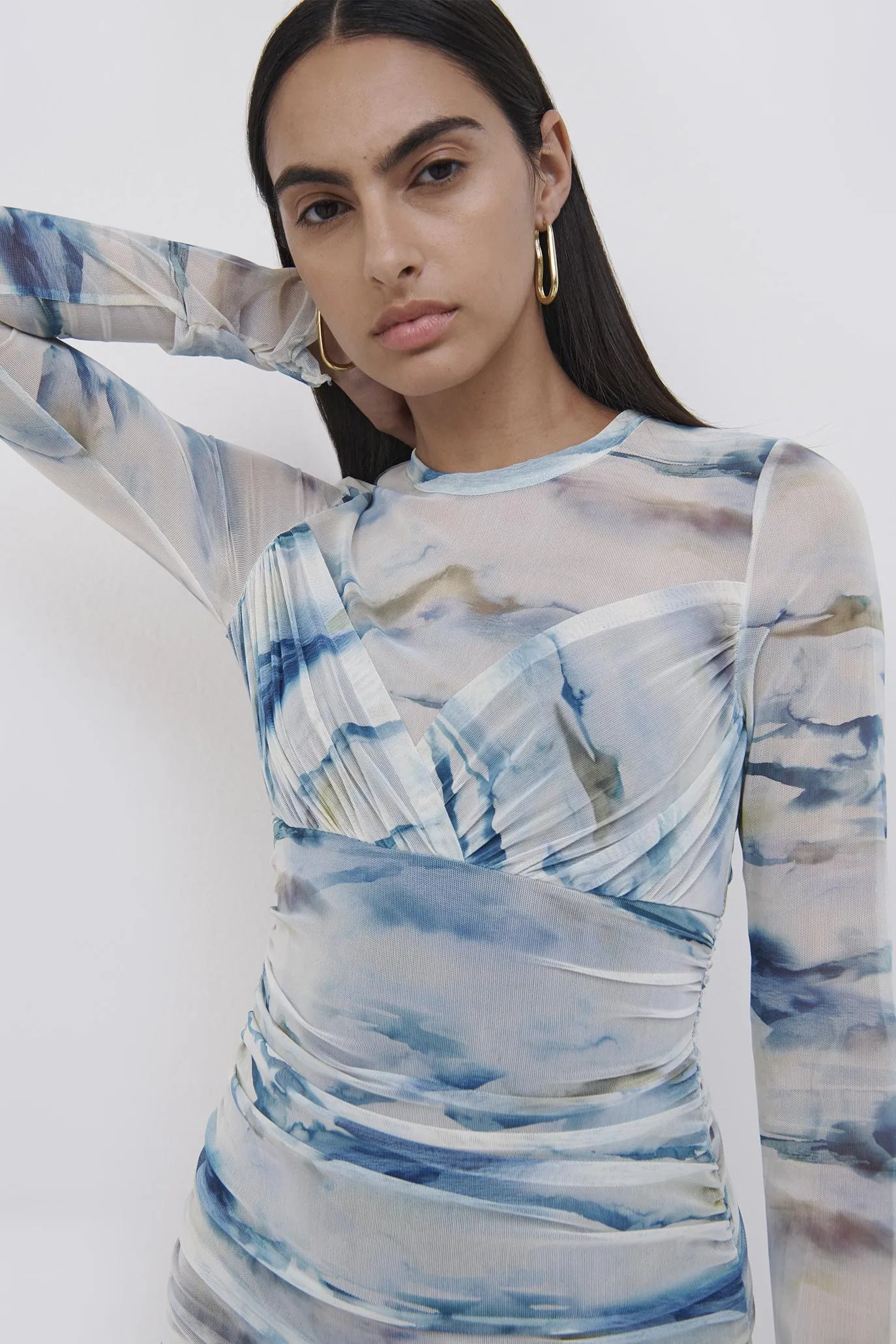 Nica Mesh Mini Dress sold by Simkhai product image thumbnail 3