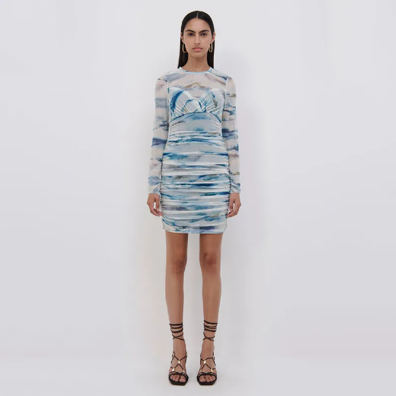 Nica Mesh Mini Dress made by Simkhai