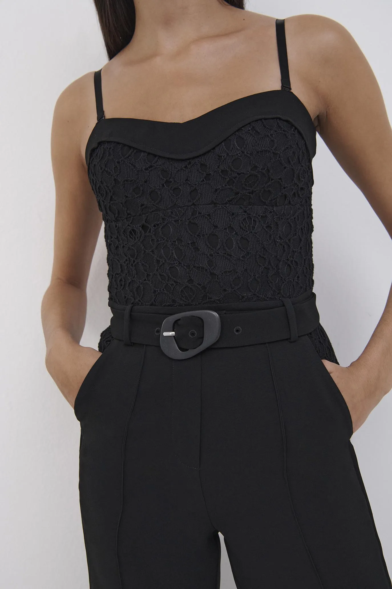 Zaid Patchwork Jumpsuit sold by Simkhai product image thumbnail 3