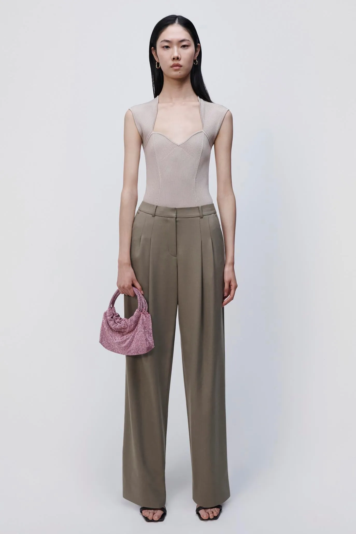 Felice Pleated Pant sold by Simkhai product image thumbnail 4