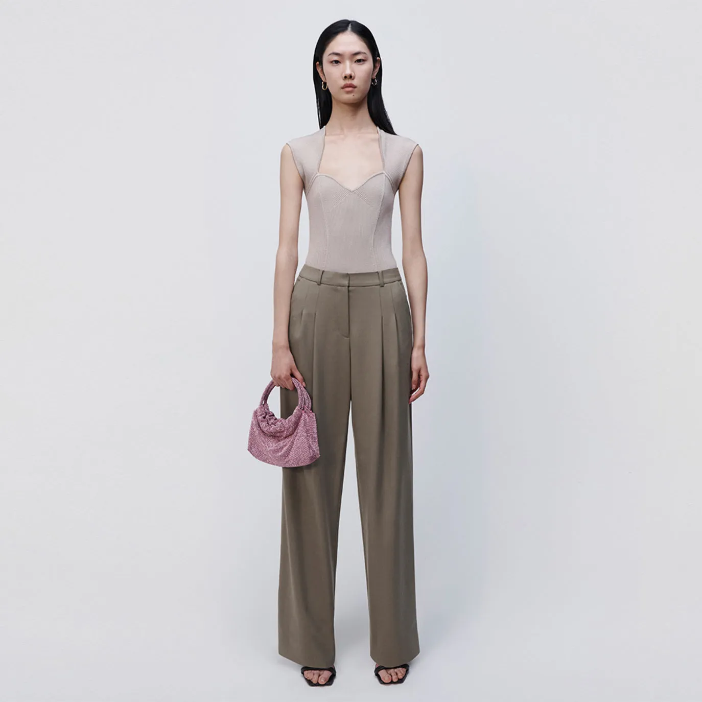 Felice Pleated Pant sold by Simkhai