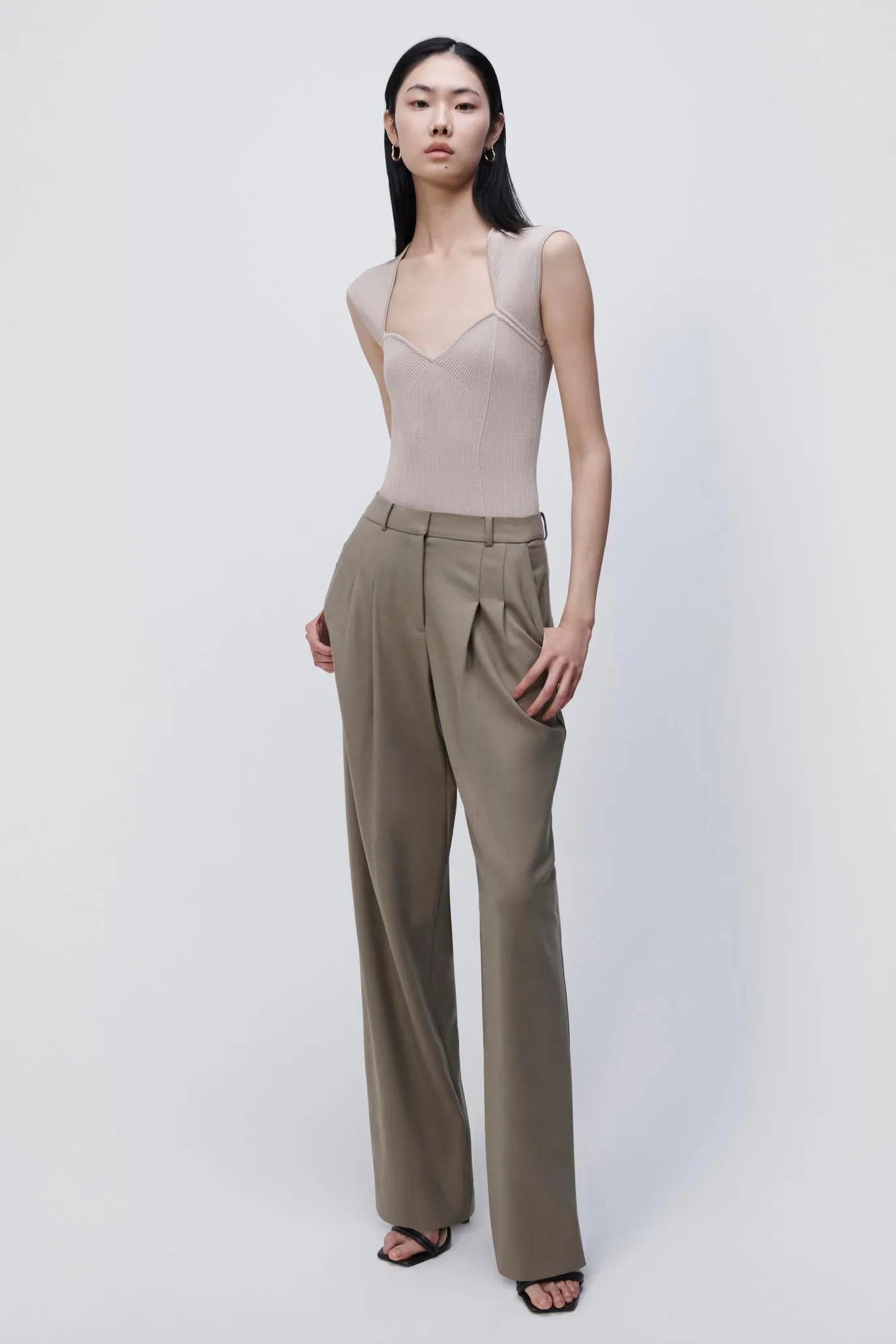 Felice Pleated Pant sold by Simkhai product image thumbnail 2