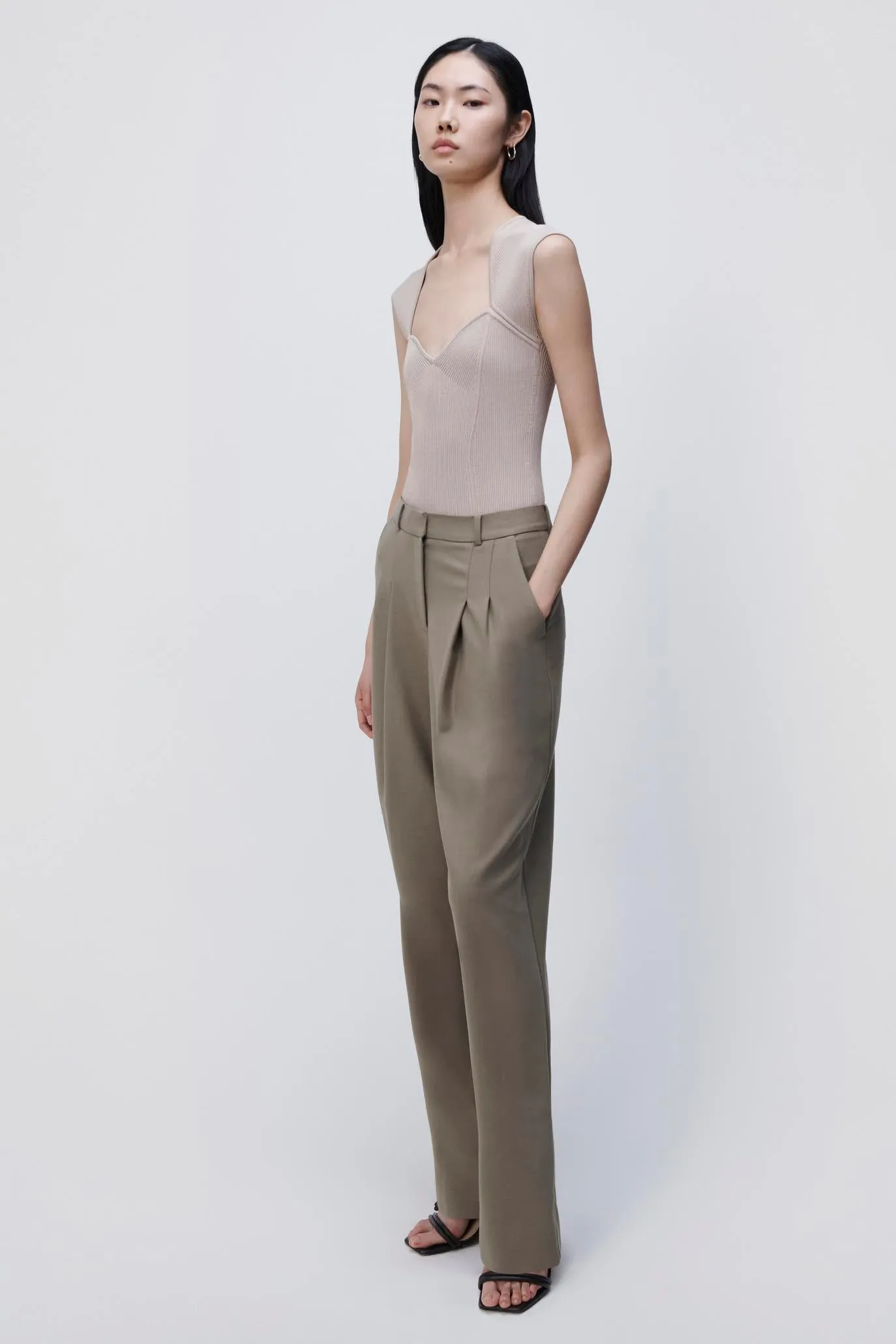 Felice Pleated Pant sold by Simkhai product image thumbnail 5