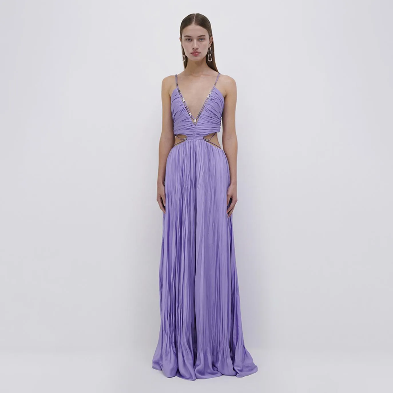 Marli Pleated Gown sold by Simkhai