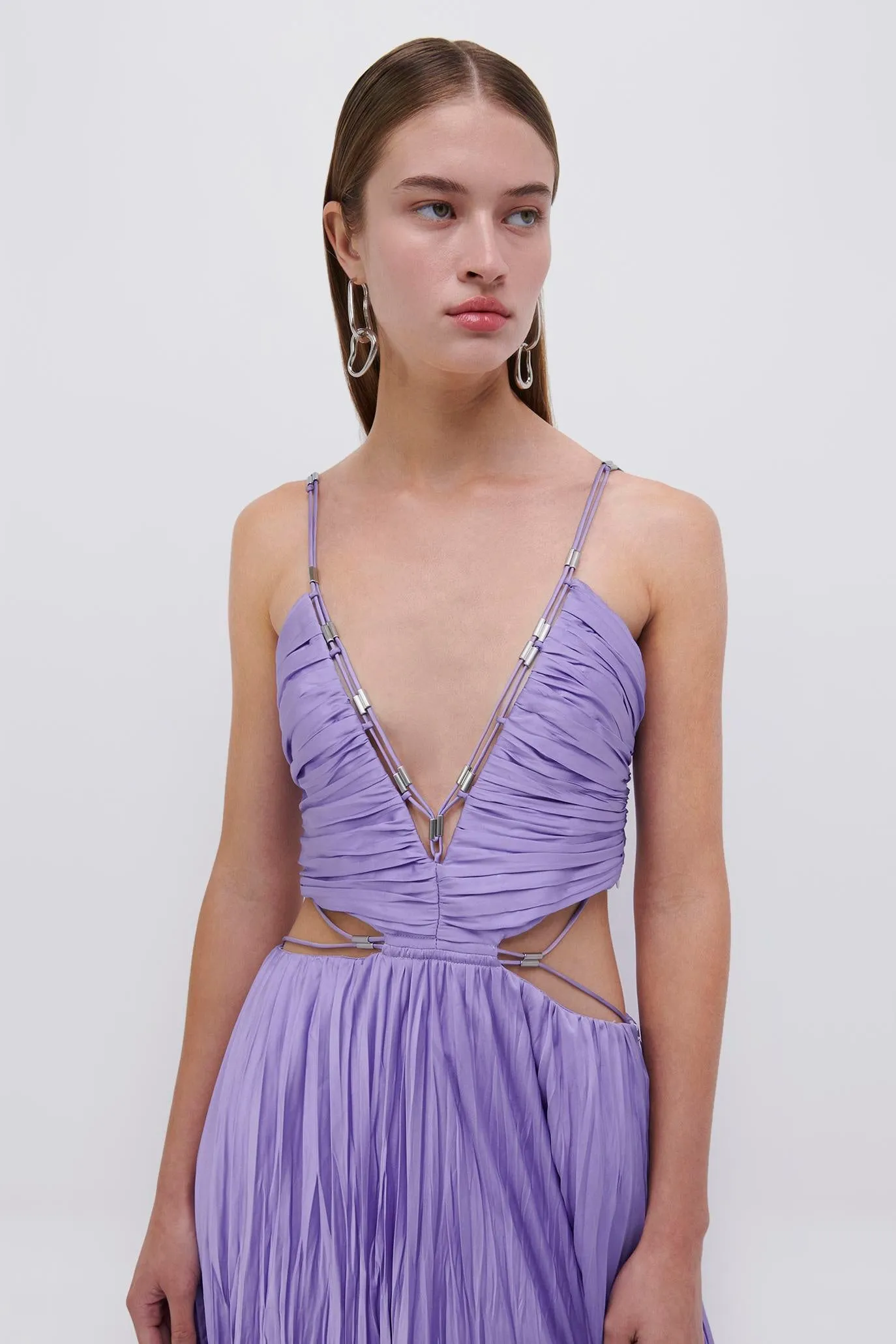 Marli Pleated Gown sold by Simkhai product image thumbnail 3