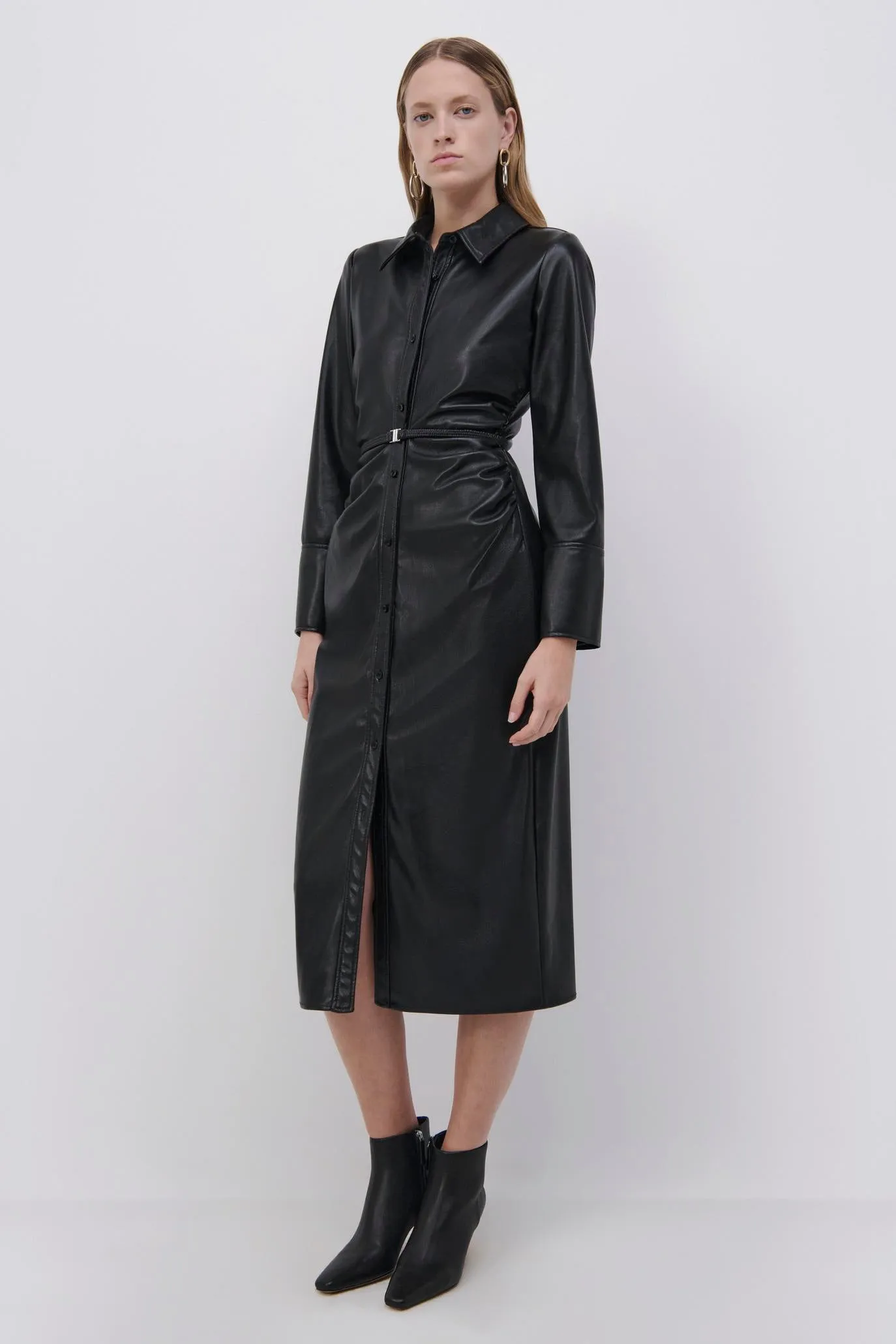 Hearst Eco-Stretch Vegan Midi Dress sold by Simkhai product image thumbnail 4