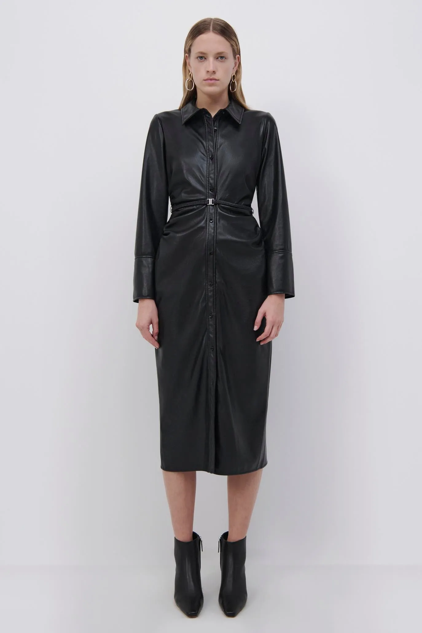 Hearst Eco-Stretch Vegan Midi Dress sold by Simkhai product image thumbnail 5