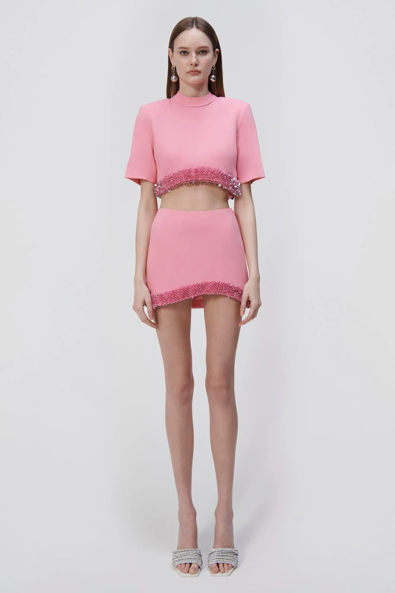 Dua Embellished Mini Skirt sold by Simkhai product image thumbnail 4